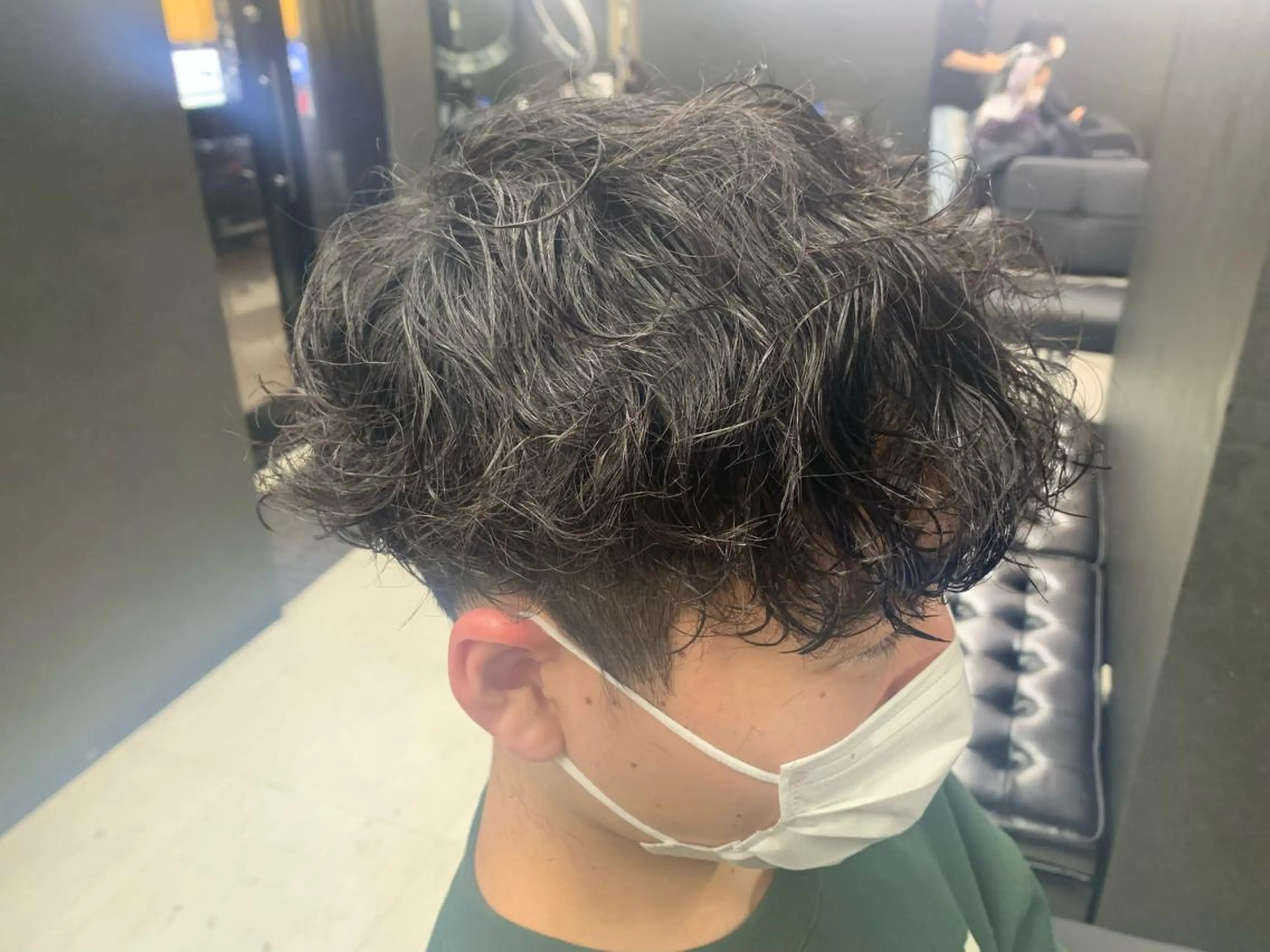 パーマ メンズ カット パーマ 倉田 よしきのヘアスタイル