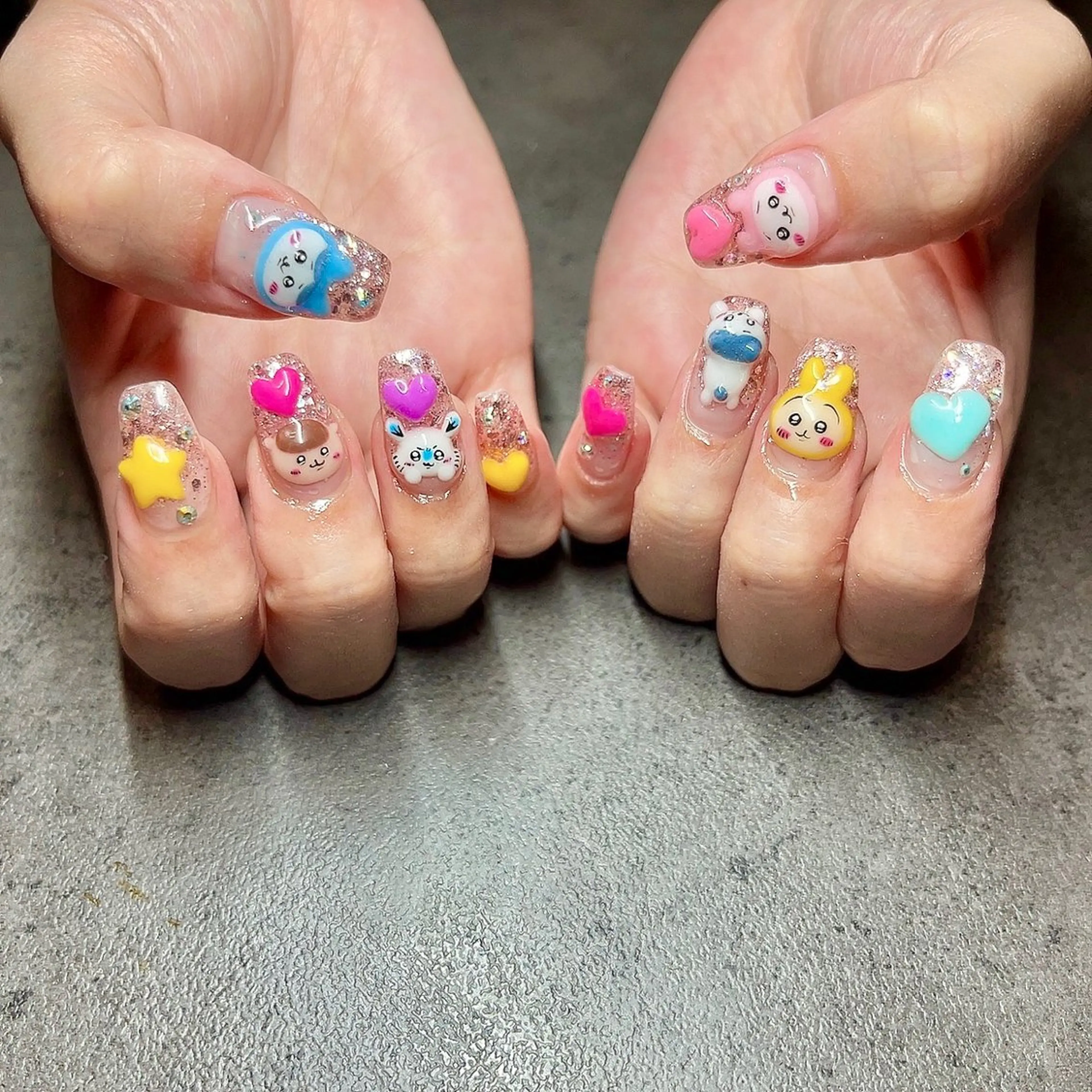 ネイル ジェルネイル しば まなみのネイルデザイン