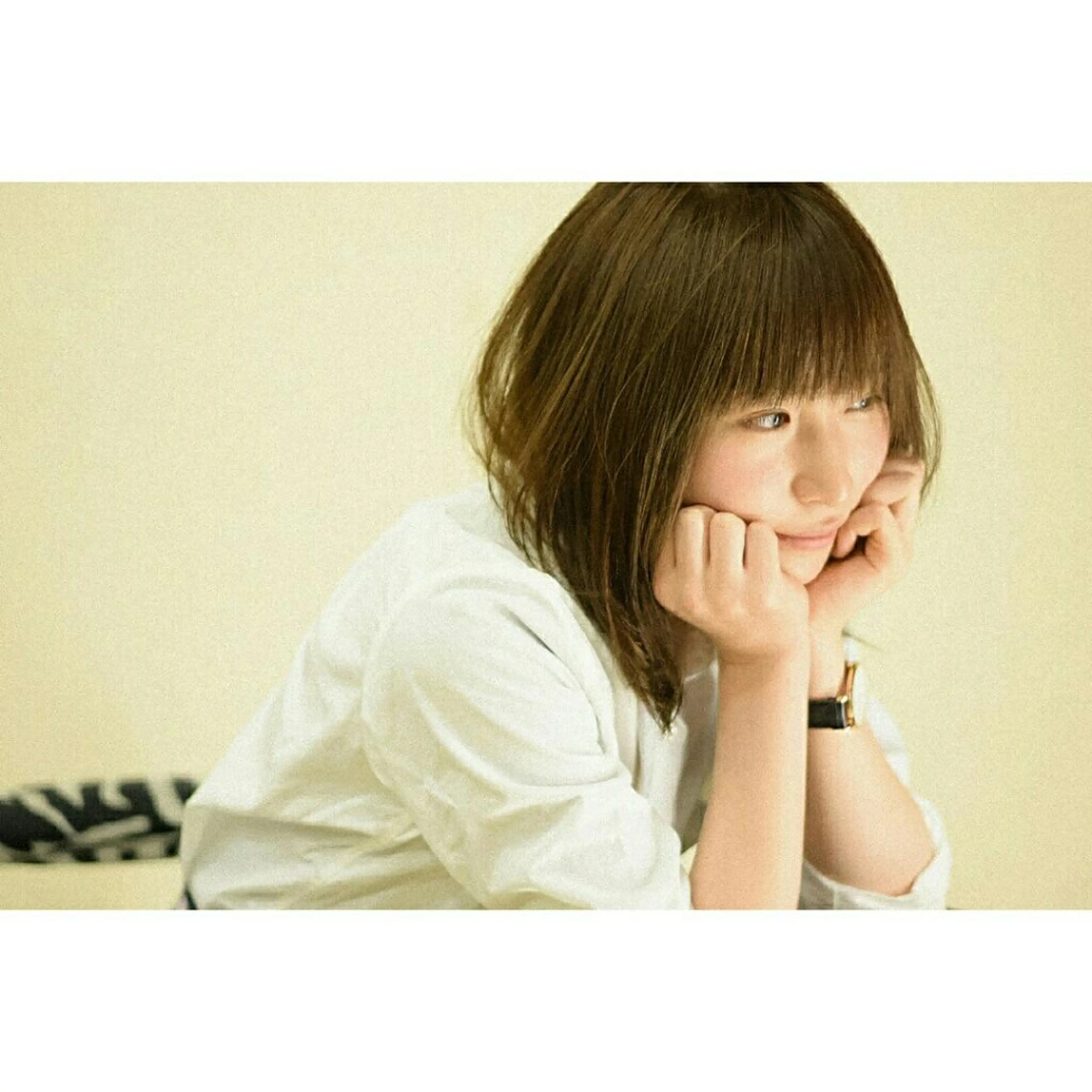 ミディアム カラー 切りっぱなしボブ ボブ 石沢 知康のヘアスタイル