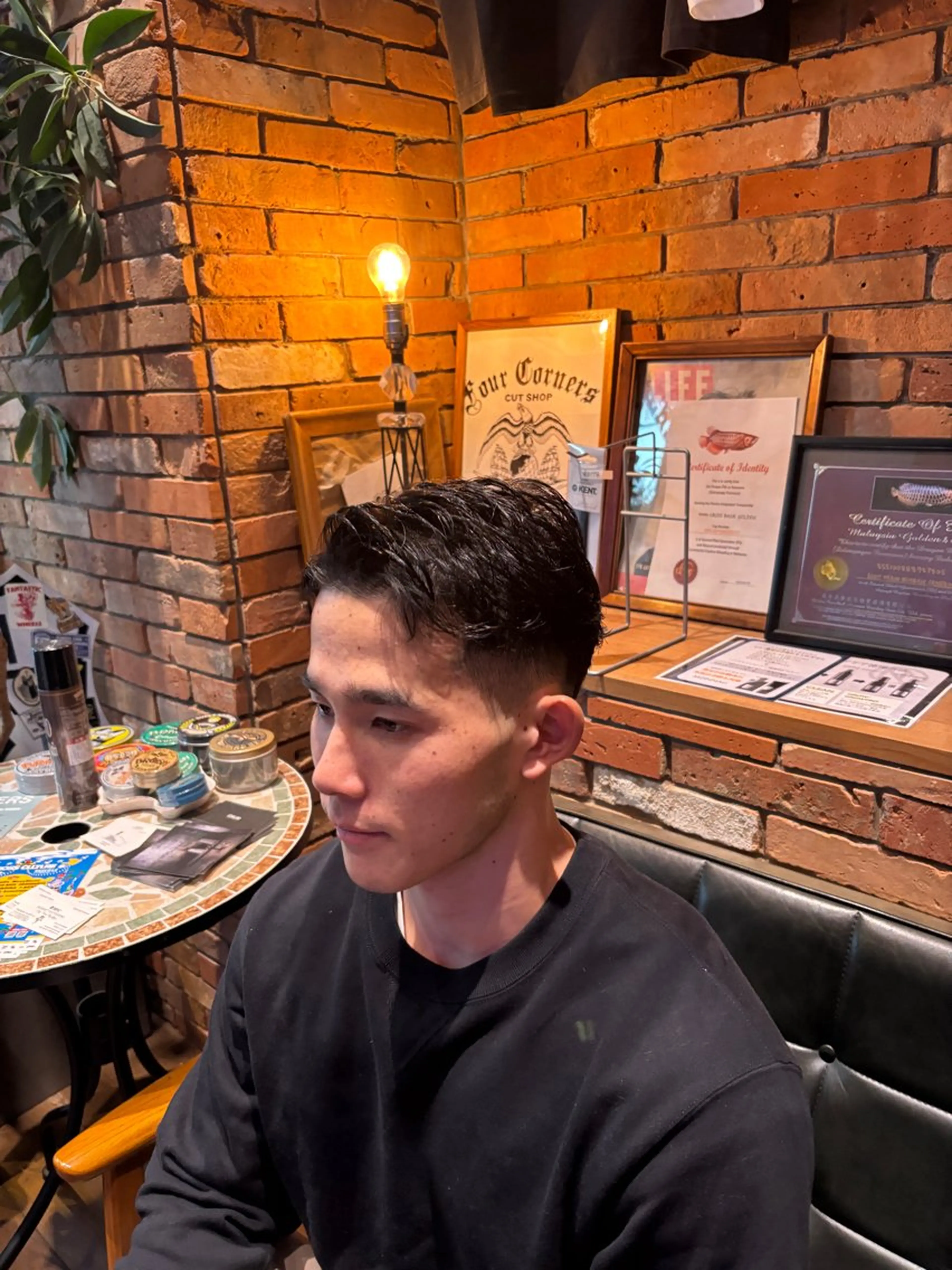 ショート フォーコーナーズカットショップ本店所属・設楽 カットモデル募集中のヘアスタイル