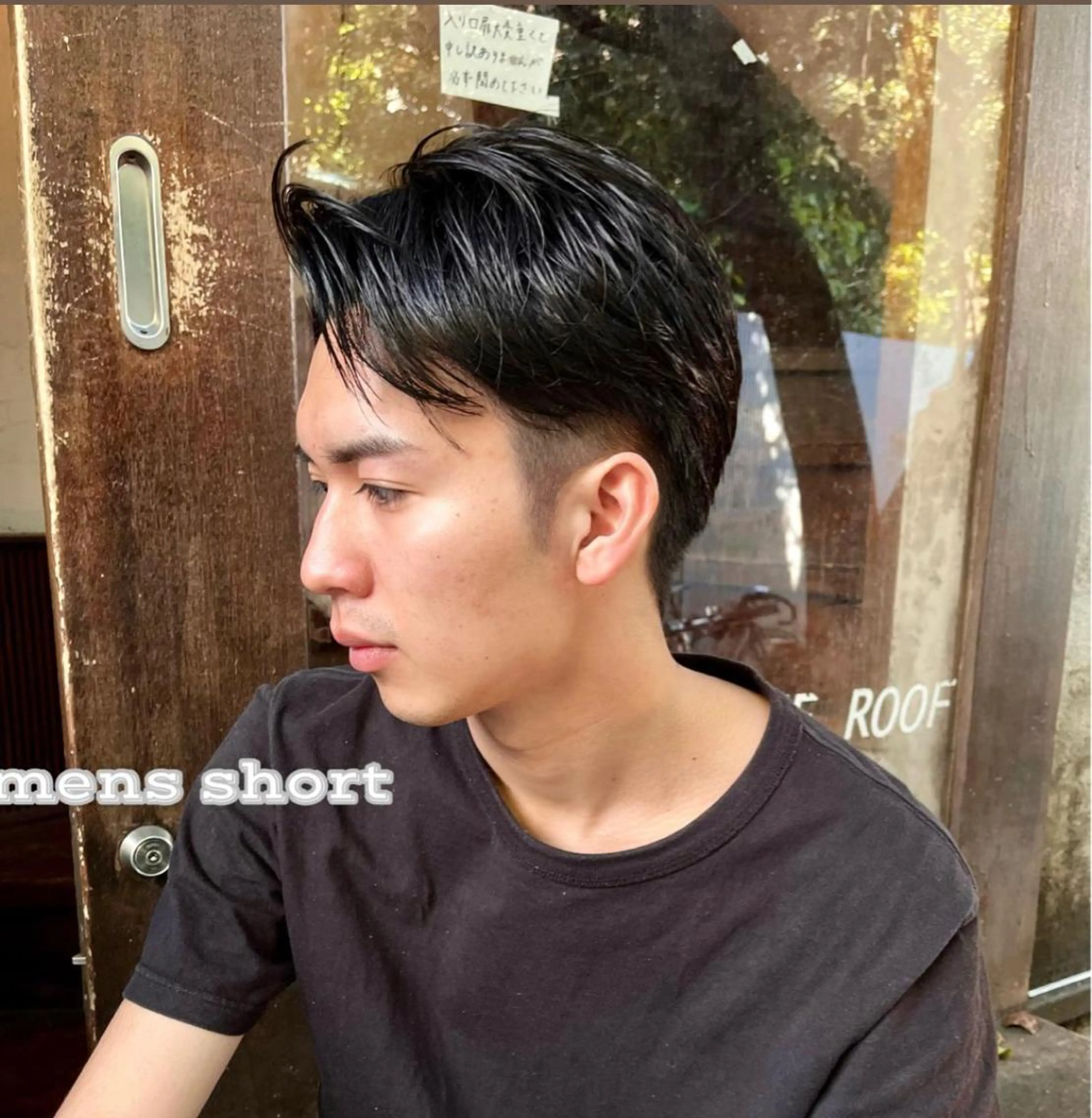 ショート カラー メンズ メンズバレイヤージュ メンズブリーチ メンズハイライト メンズハイトーン メンズインナーカラー カット ヘッドスパ ヘアセット ®️レイヤー/透明感 カラー/星野六三四のヘアスタイル