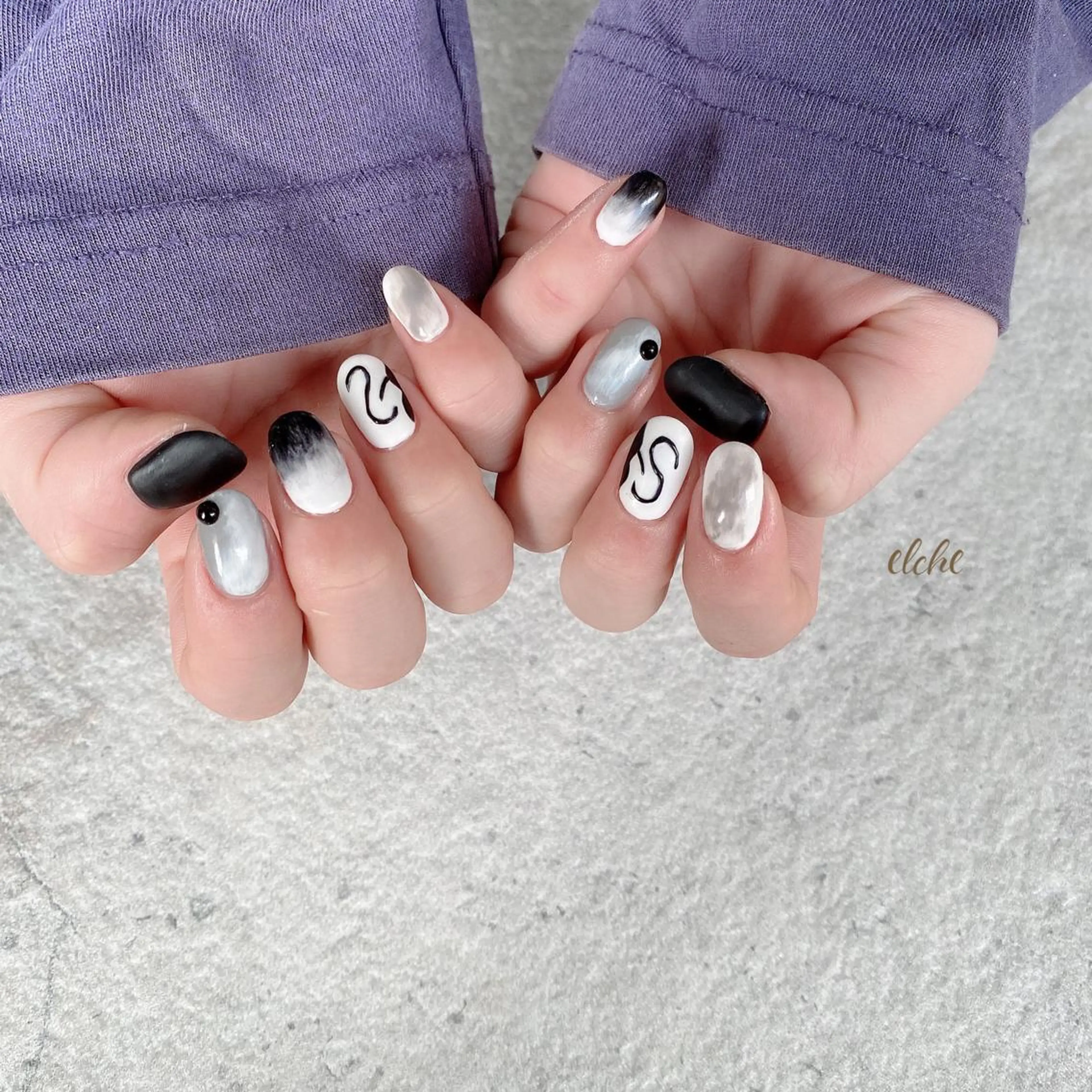 ネイル Rio 𓍼のネイルデザイン