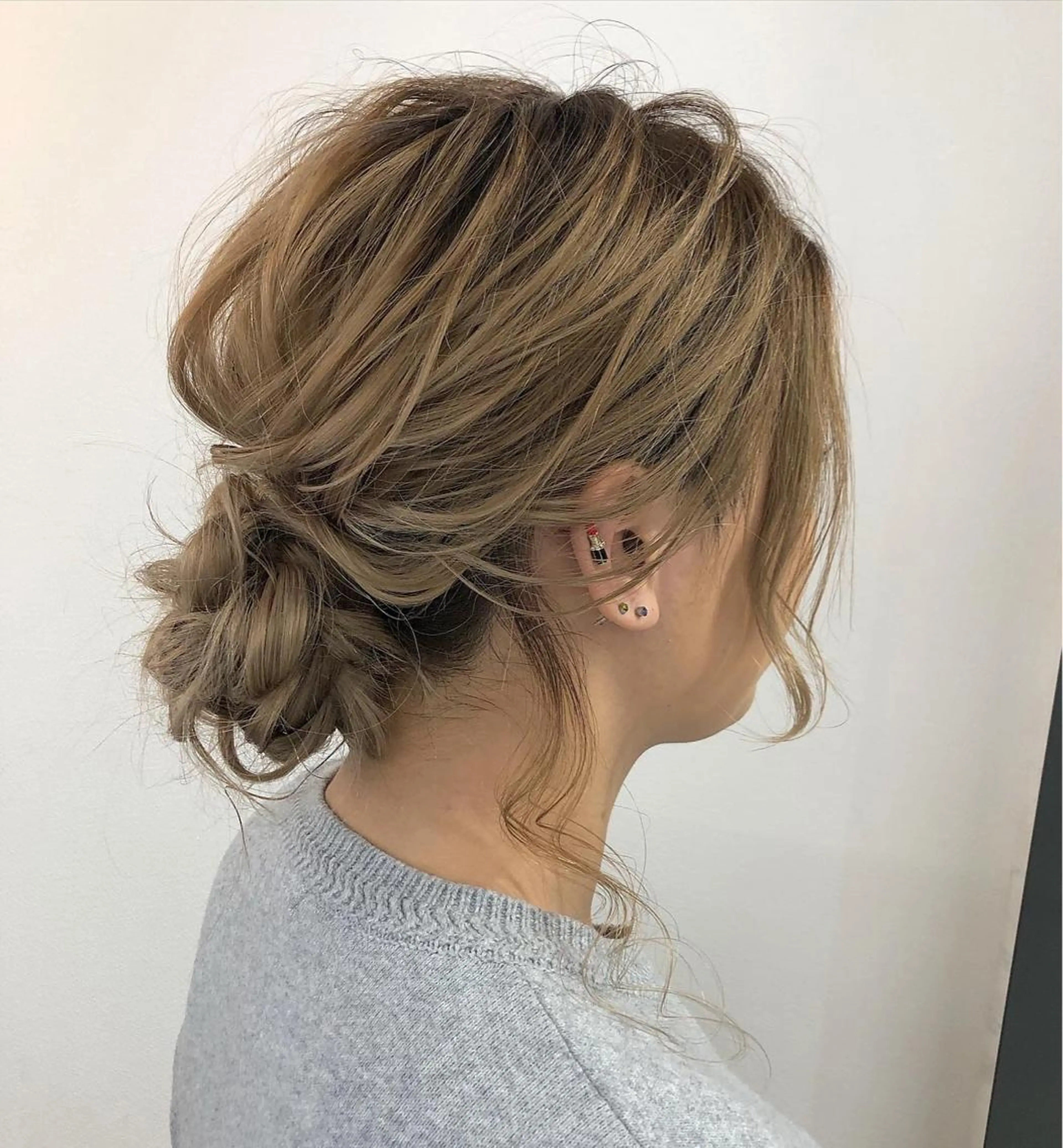 ロング ヘアアレンジ GiseL アンリのヘアスタイル