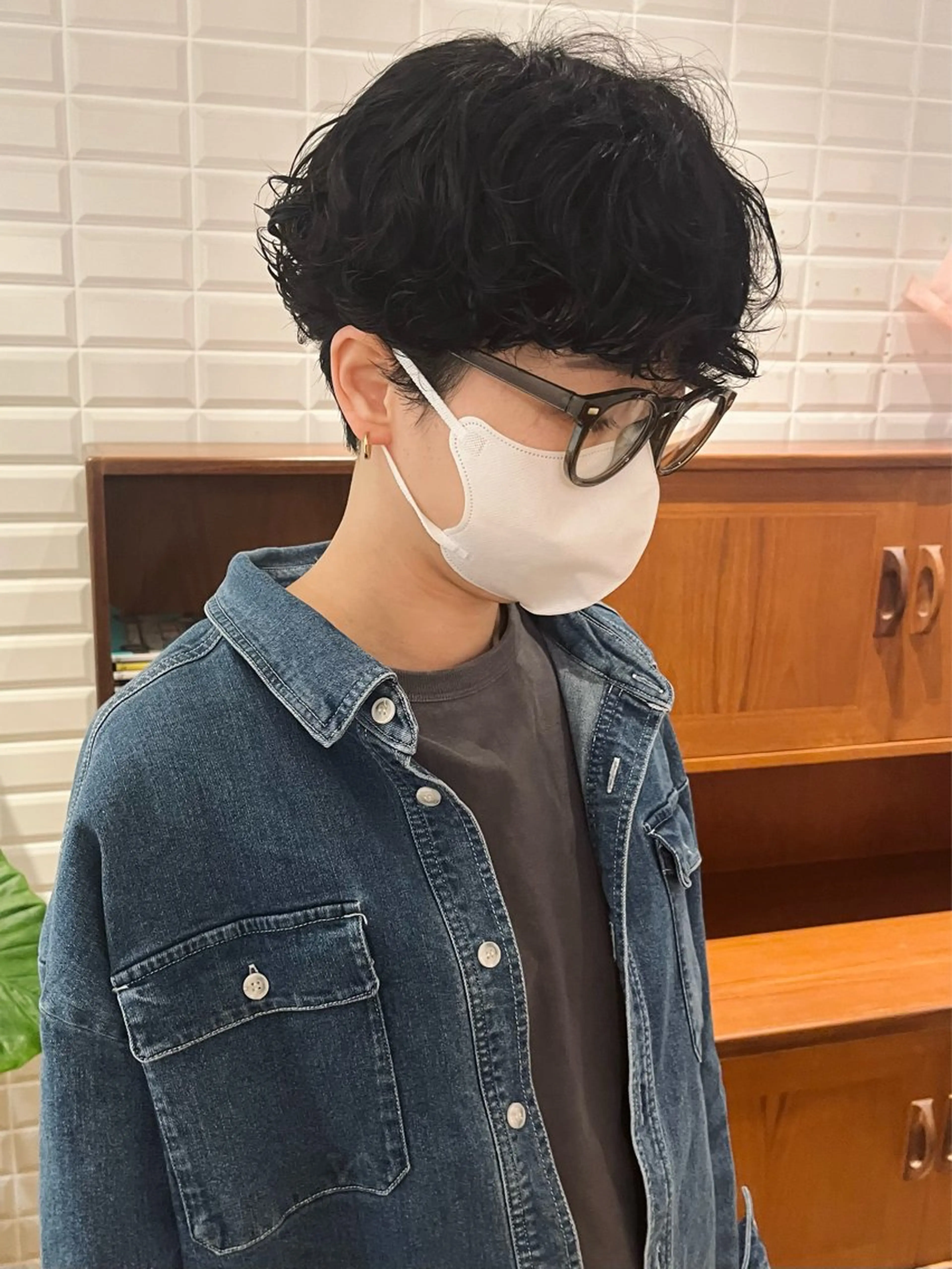 ショート LUAU HAKU所属・REN大阪梅田美容室 ショートパーマ特化のヘアスタイル