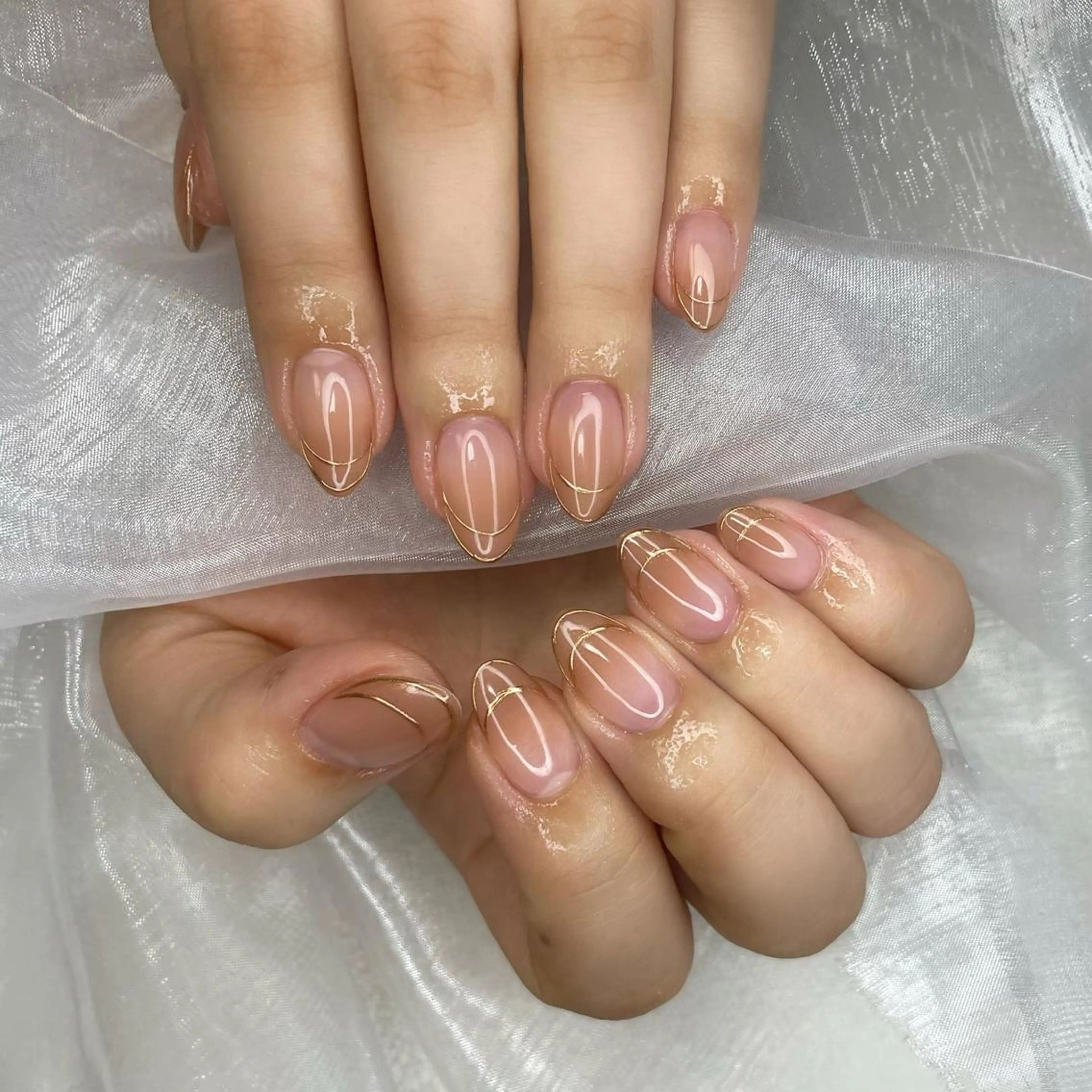 ミディアム ネイル 下妻市ﾈｲﾙｻﾛﾝ M_styleのネイルデザイン