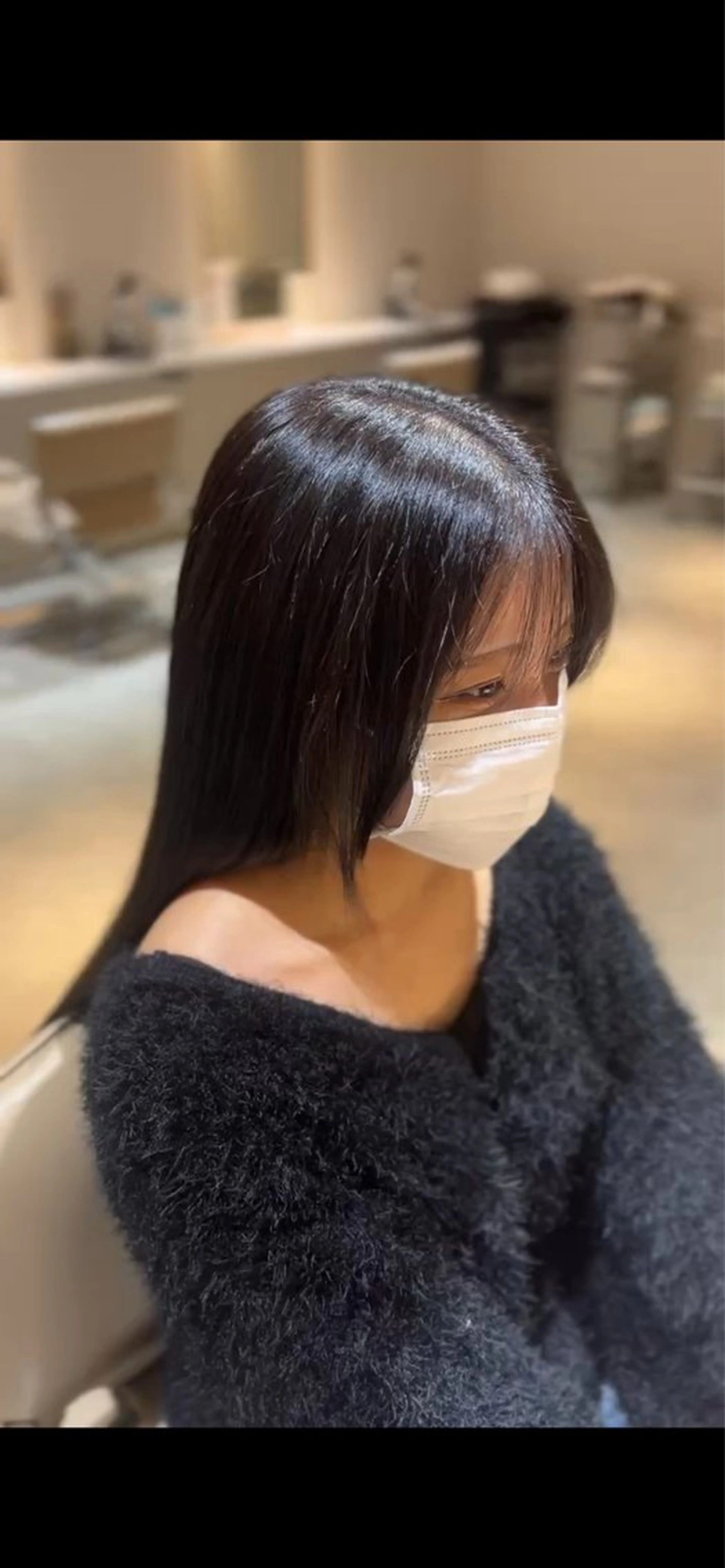 ロング カラー ブラウンカラー ナチュラルブラウン レディースカット モデル募集中/田中楓のヘアスタイル