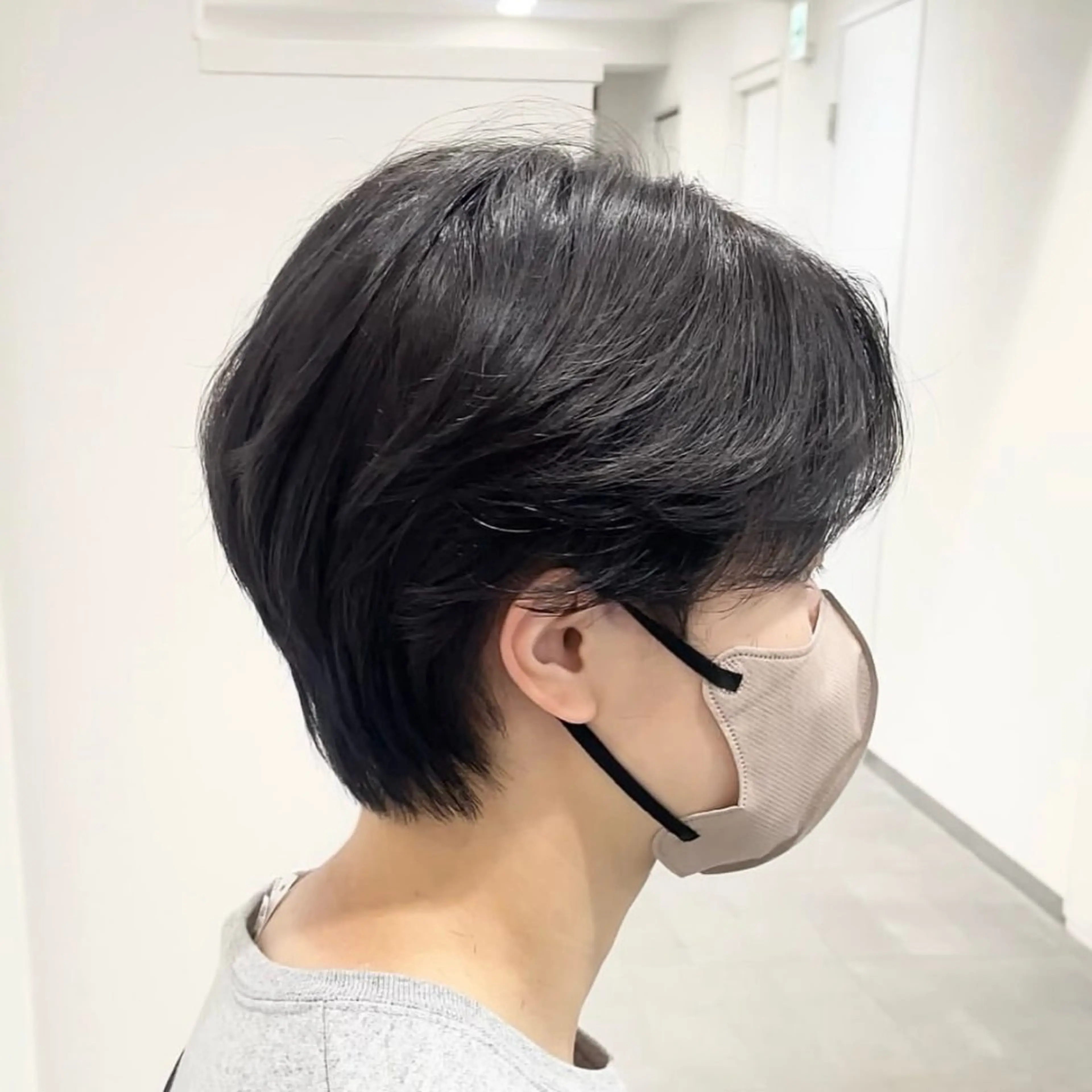 メンズ 透明感カラー ふうか　渋谷のヘアスタイル