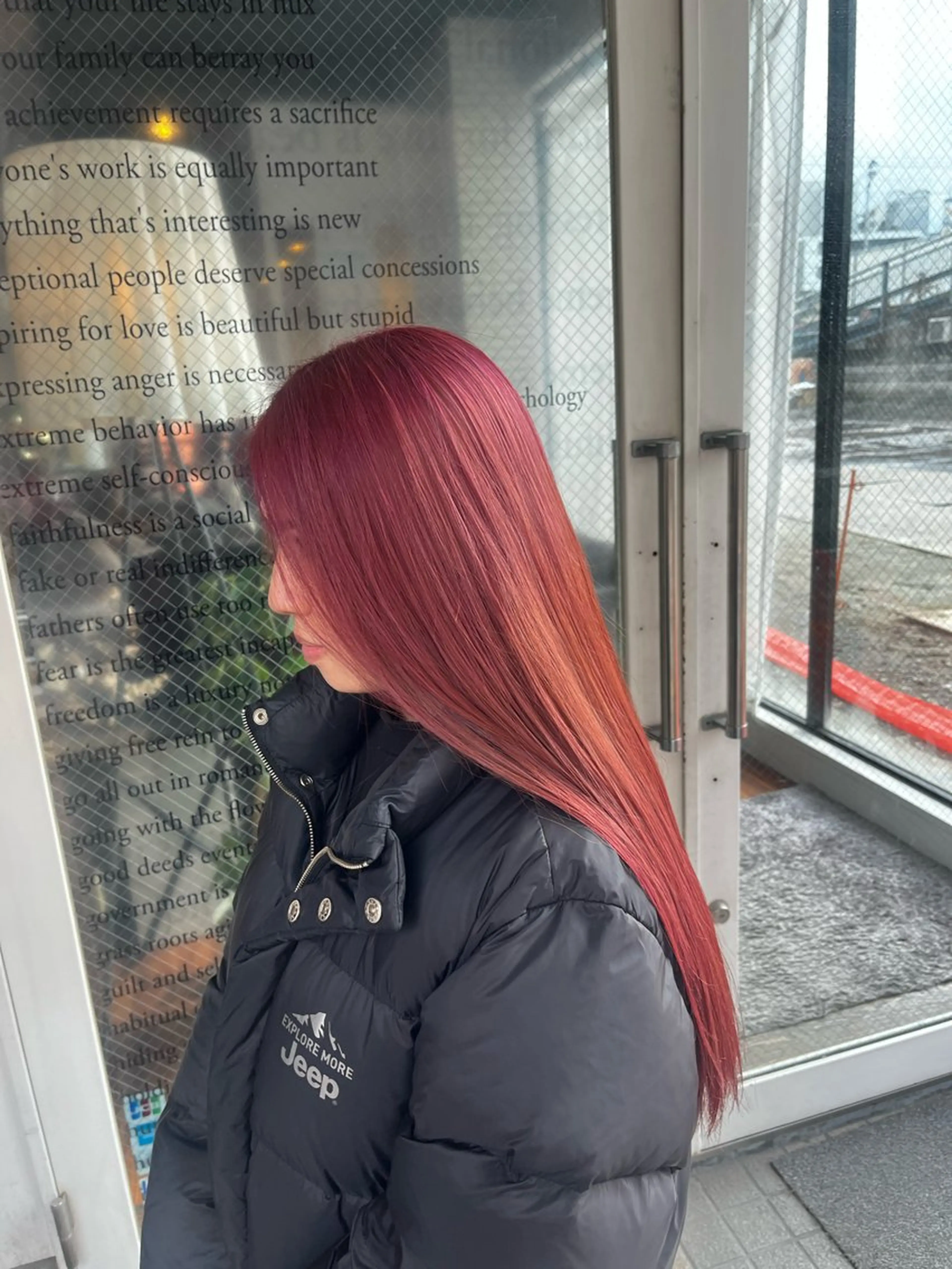 ロング カラー まみ/暖色カラー /デザインカラーのヘアスタイル