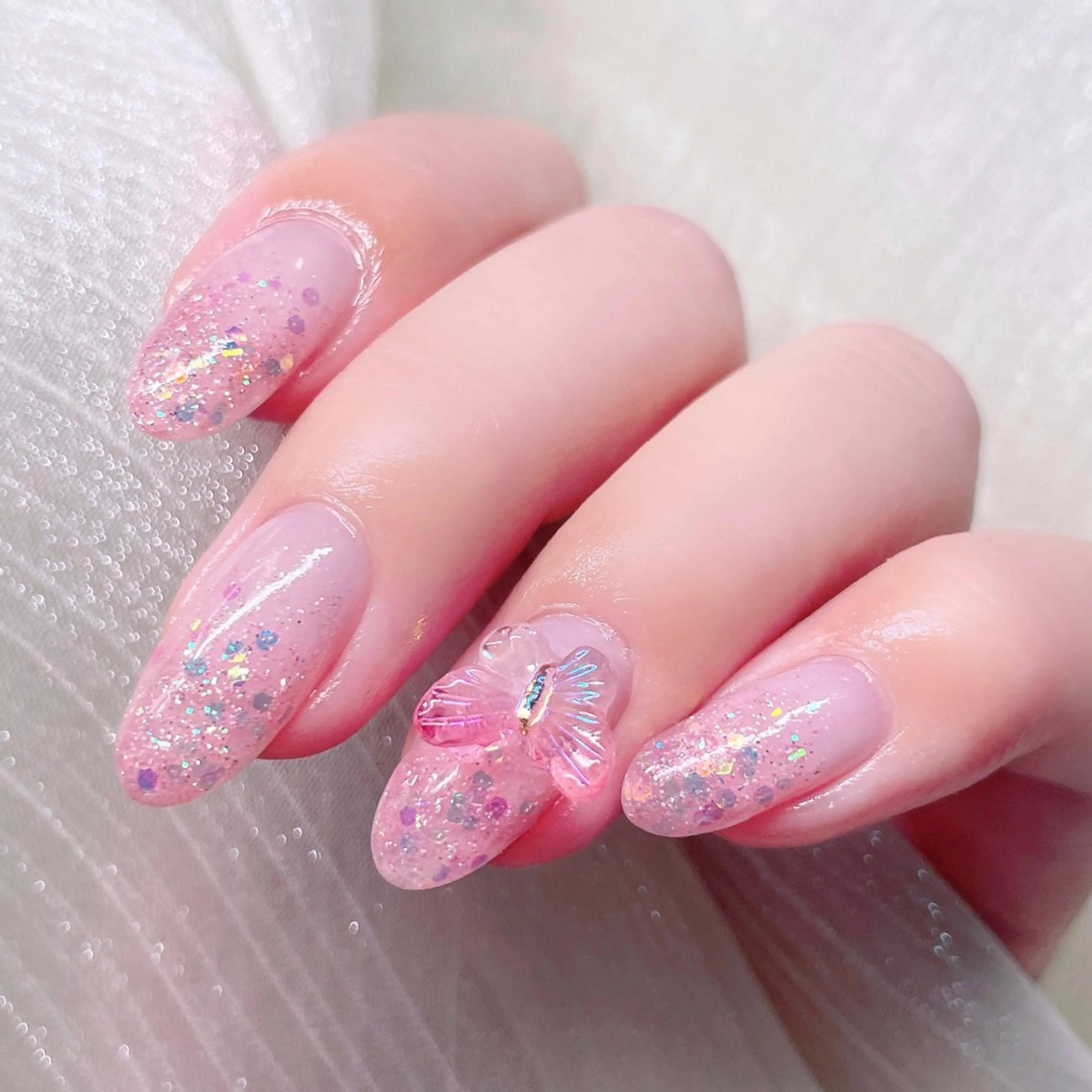 ネイル 長さ出し ハンドネイル Nailist SUZU所属・Nailist suzuのネイルデザイン