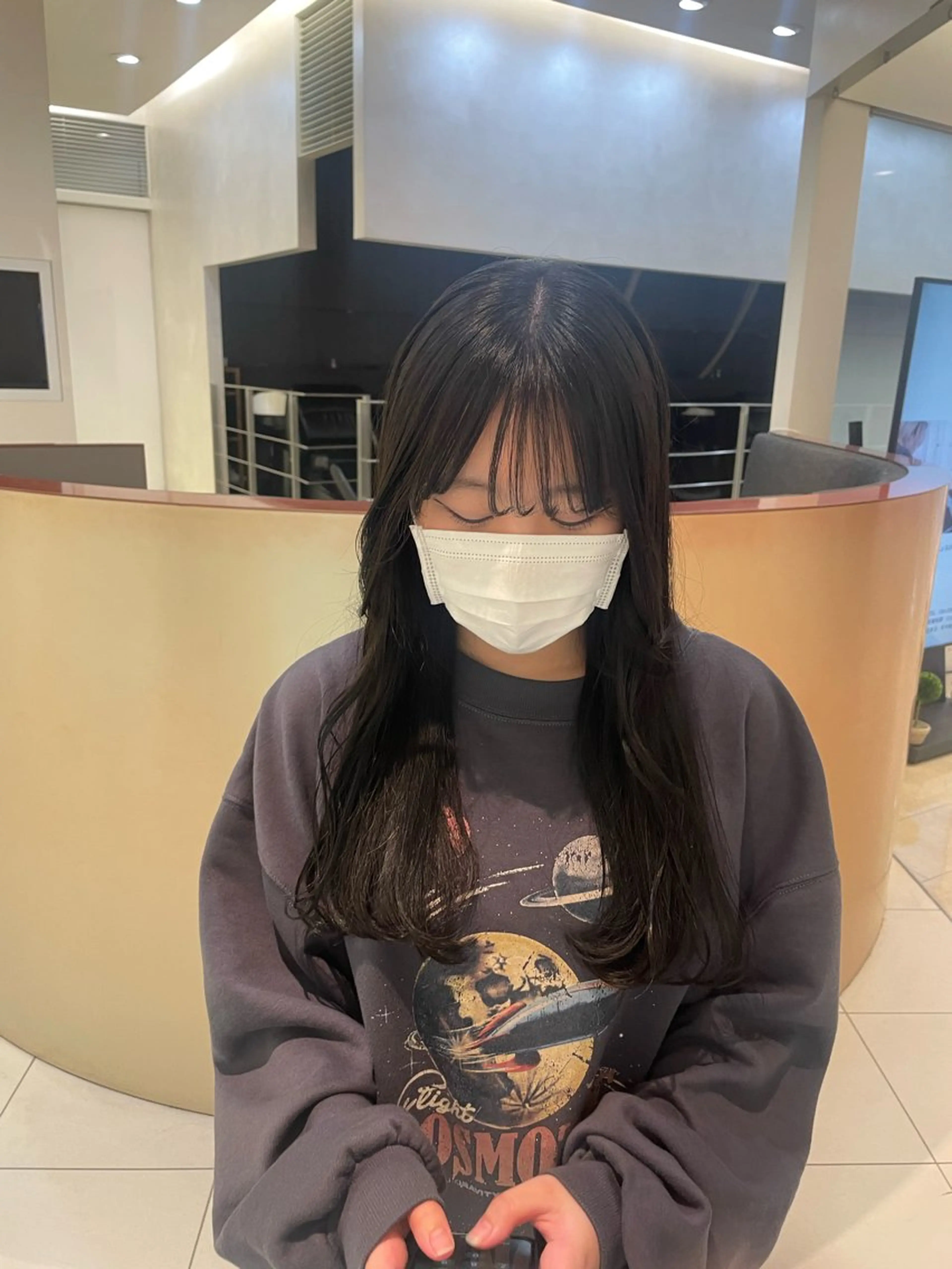 ロング 𝐲𝐮𝐫𝐚🩰 湘南台/大人ショートのヘアスタイル