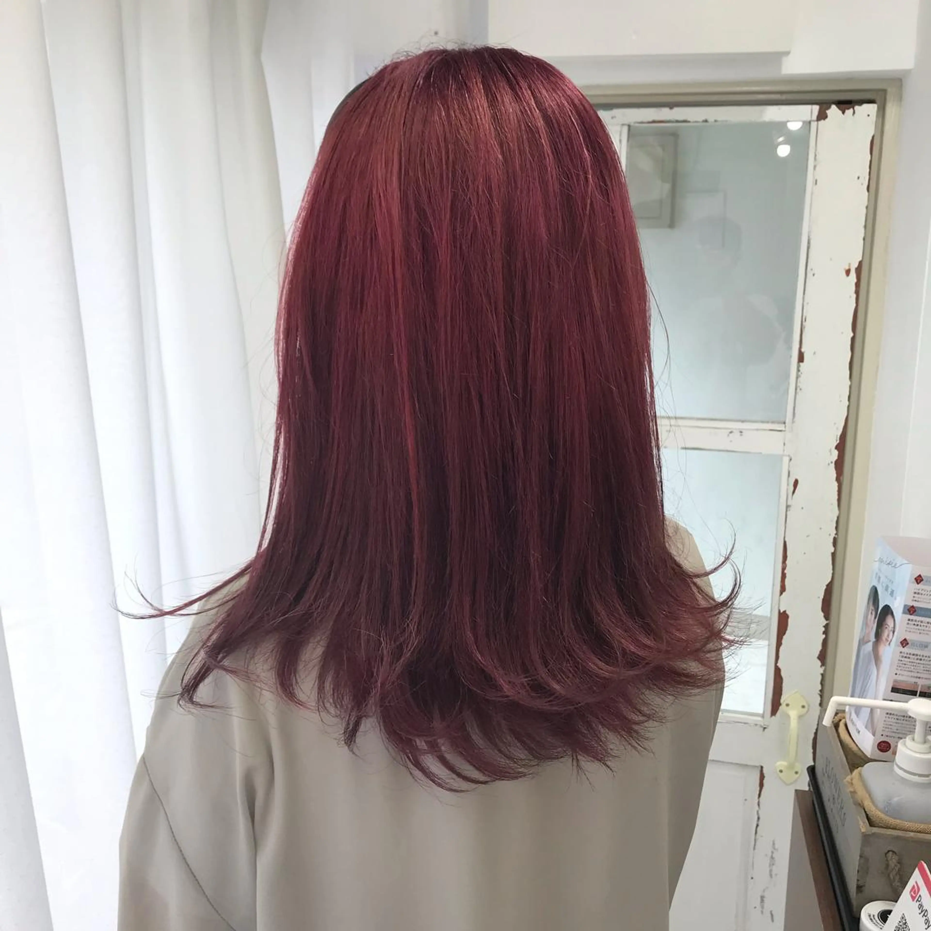 セミロング カラー ていねい技術No.1 🌈諏訪 健太のヘアスタイル