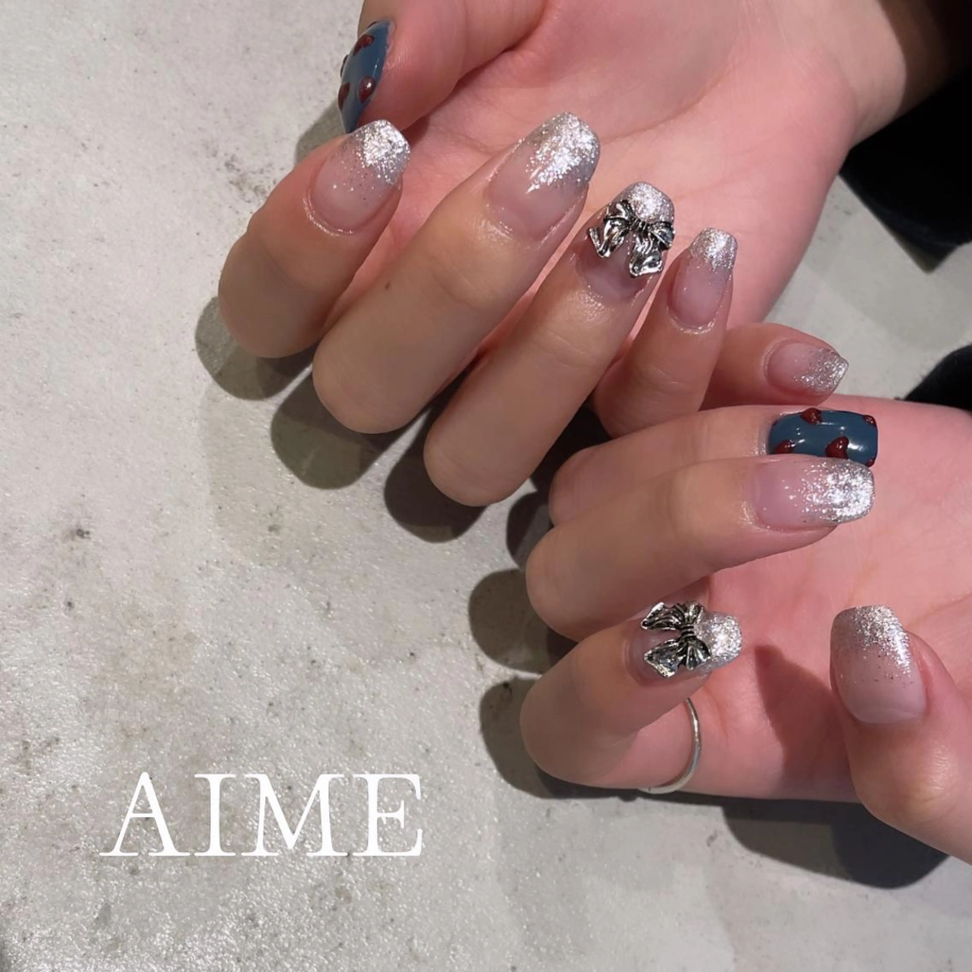 ネイル アートネイル ハンドネイル AIME （momo）のネイルデザイン