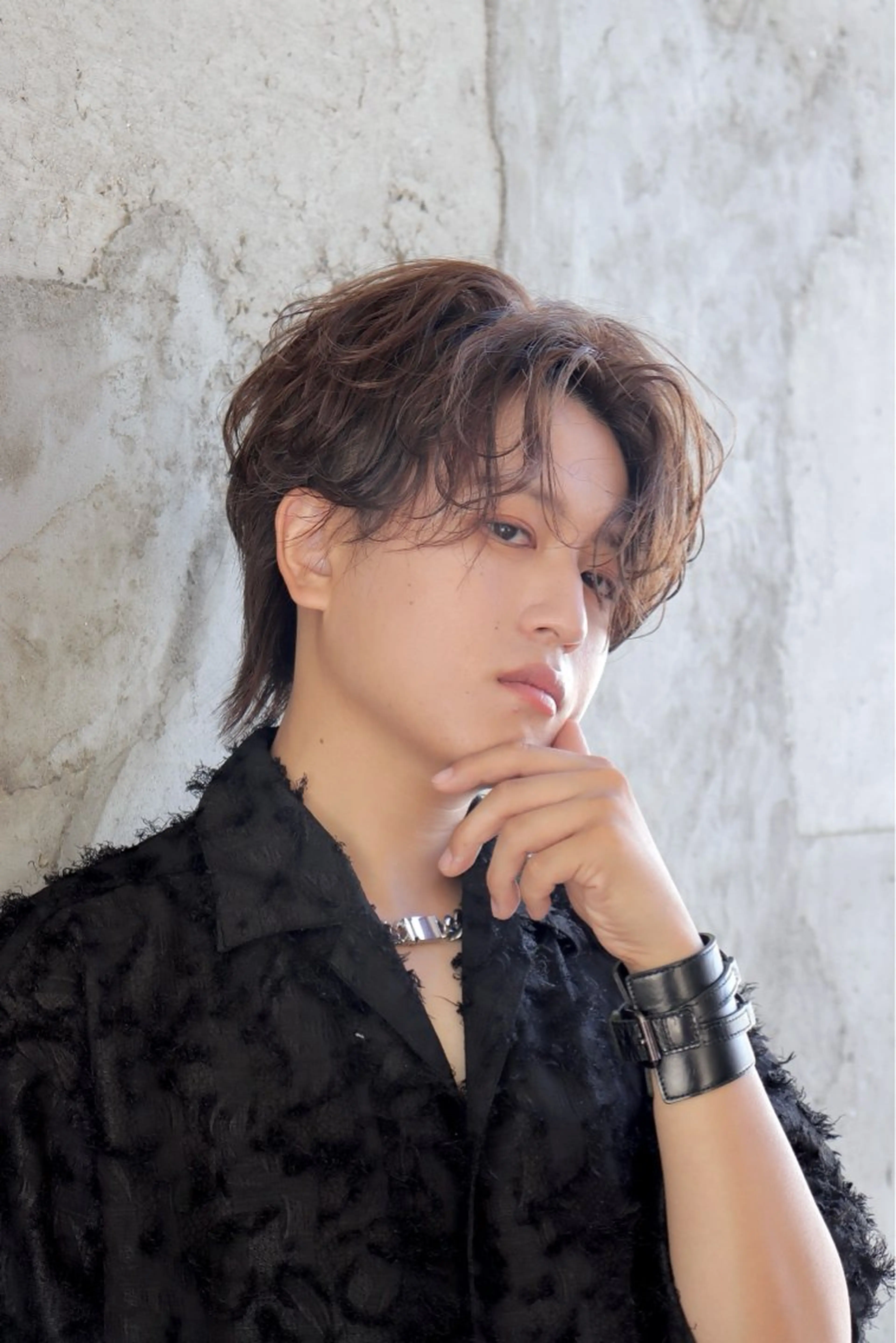 ショート メンズ メンズパーマ Licca所属・クスキ カイトのヘアスタイル