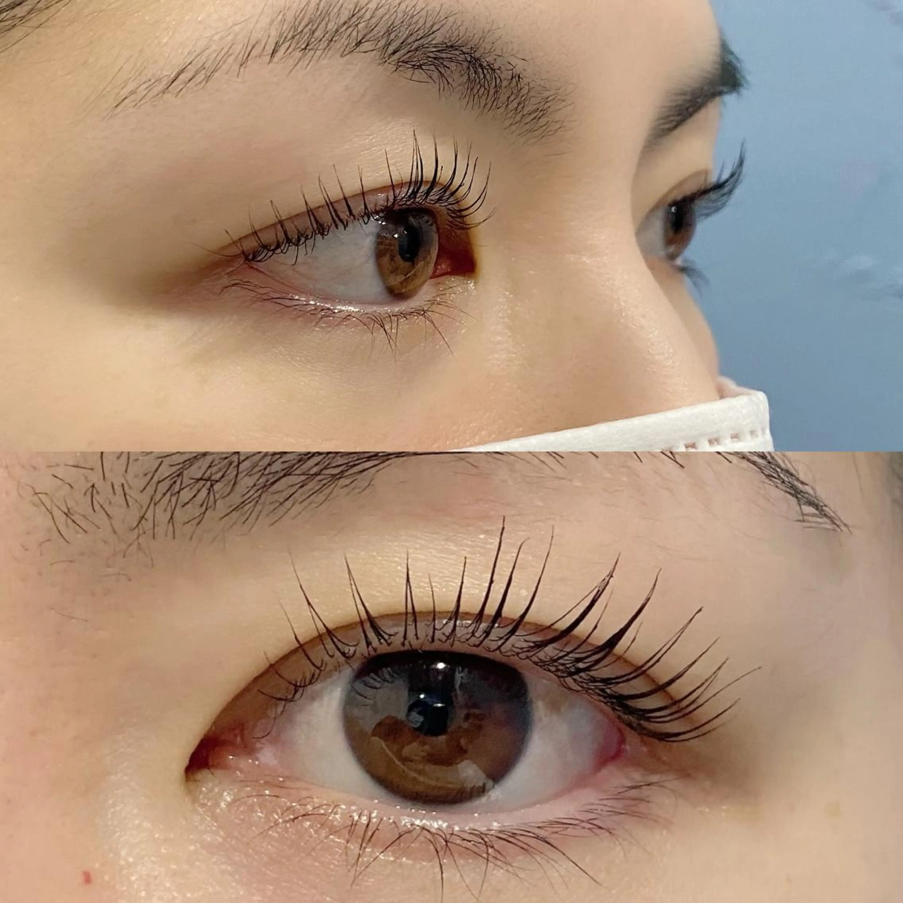 マツエク・マツパ パリジェンヌラッシュリフト 岩見 桐子のマツエク・マツパデザイン