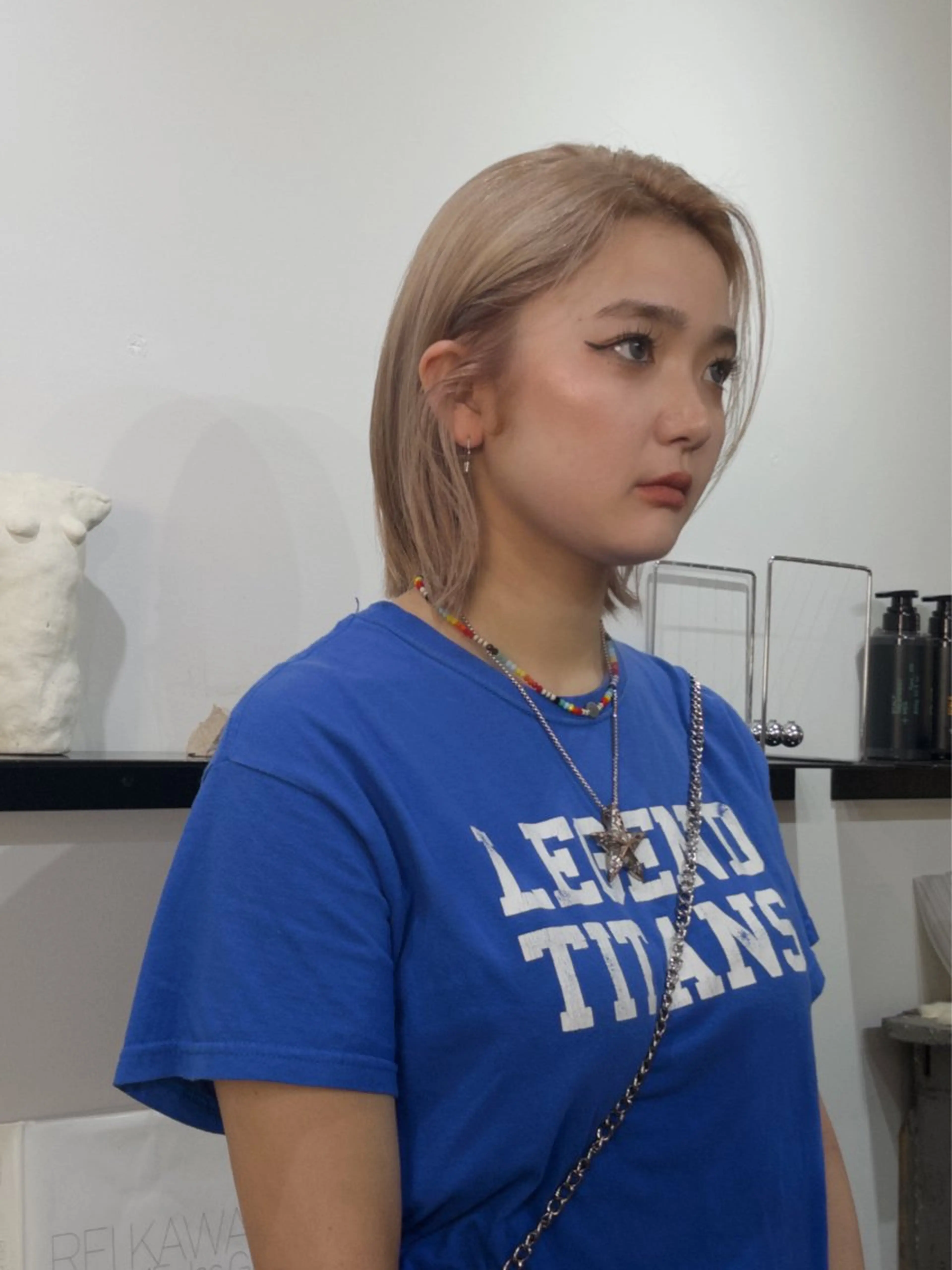 ミディアム ヘアカラー Fleur  ✴︎ 西 優希のヘアスタイル