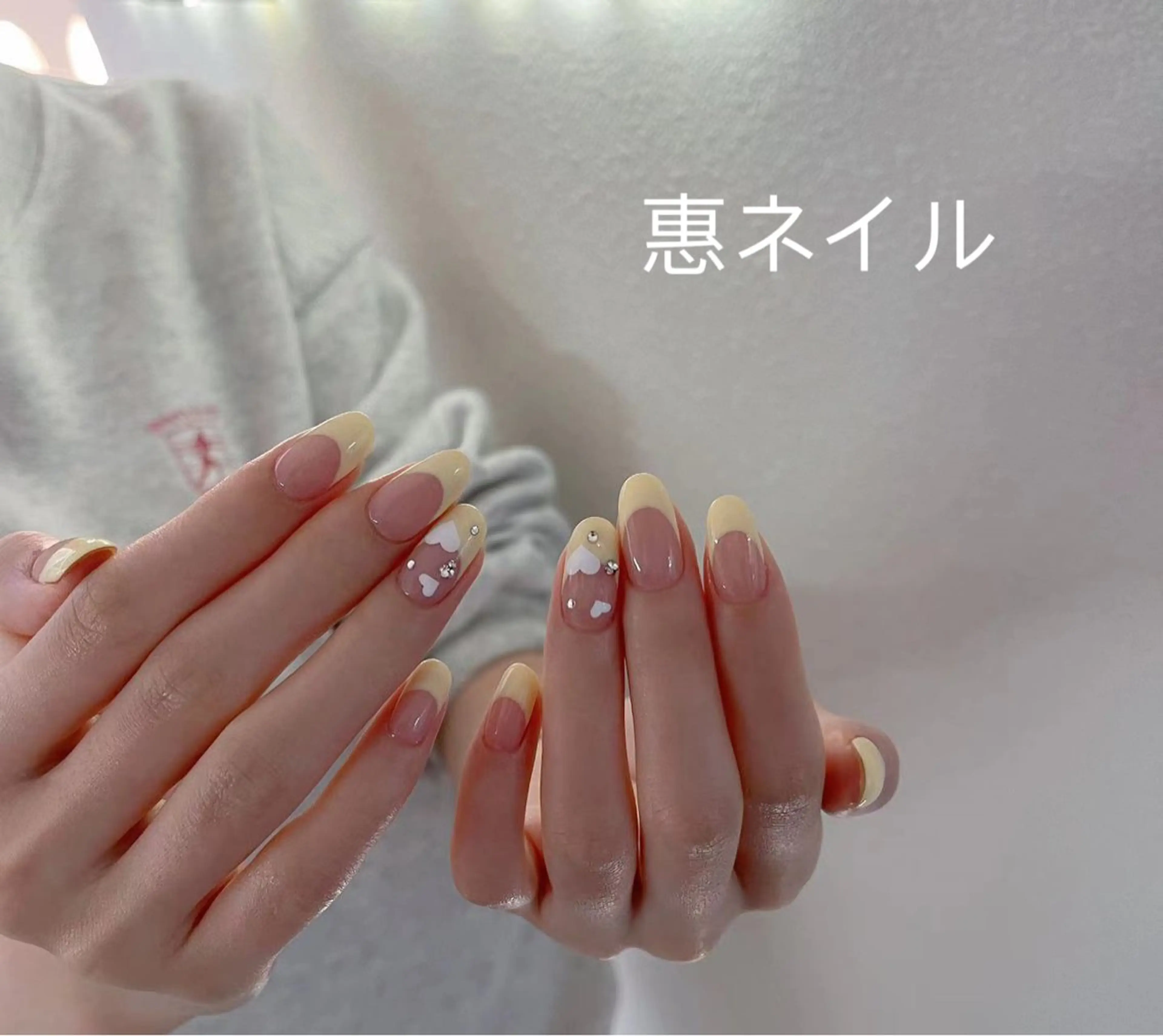 ミディアム めぐみのネイルサロン 惠のネイルデザイン