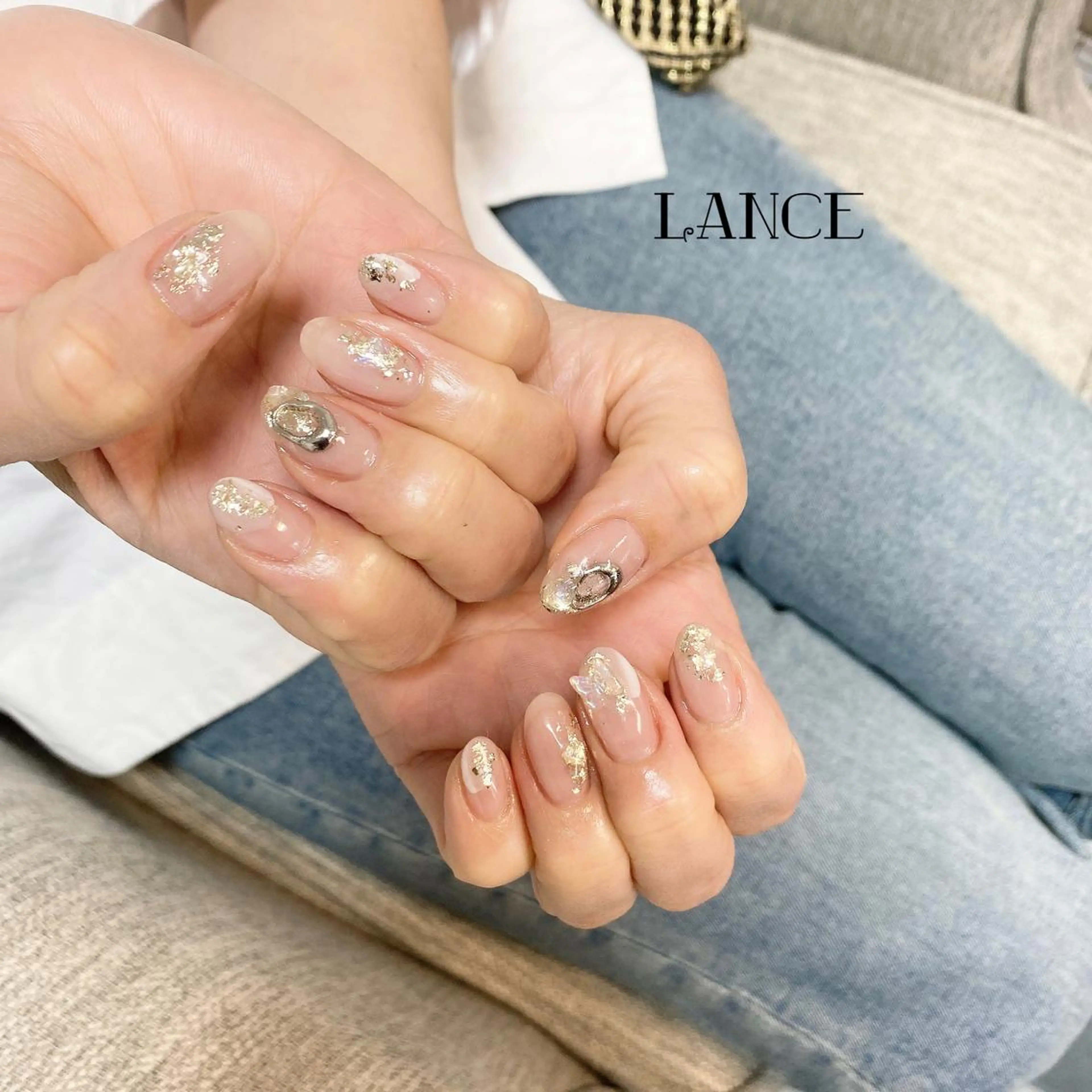 ミディアム ハンドネイル Lance nailのネイルデザイン