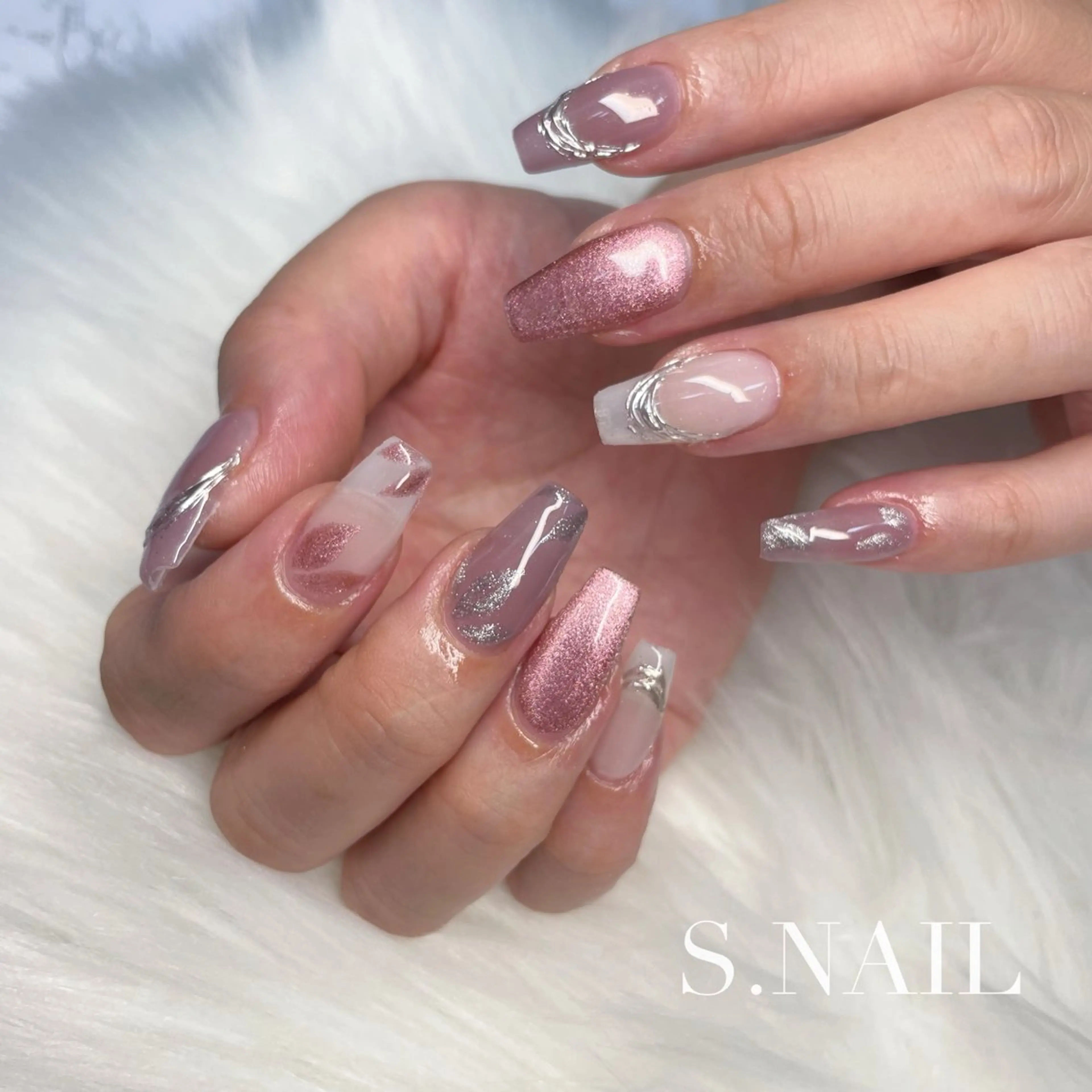 ネイル ハンドネイル S♡NAIL所属・S.NAIL Suuのネイルデザイン