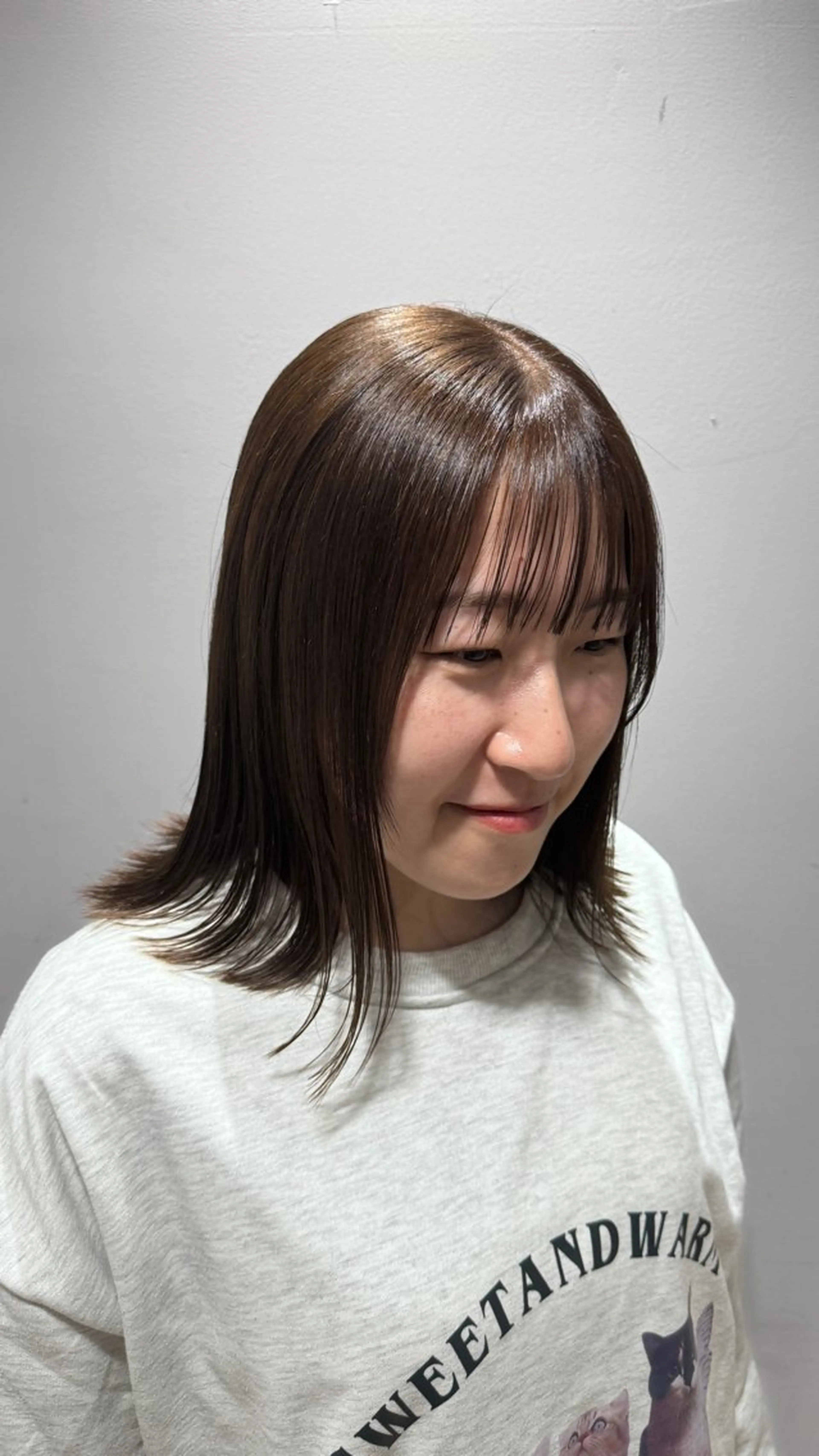 カラー ベージュカラー 鈴木 雅捺のヘアスタイル