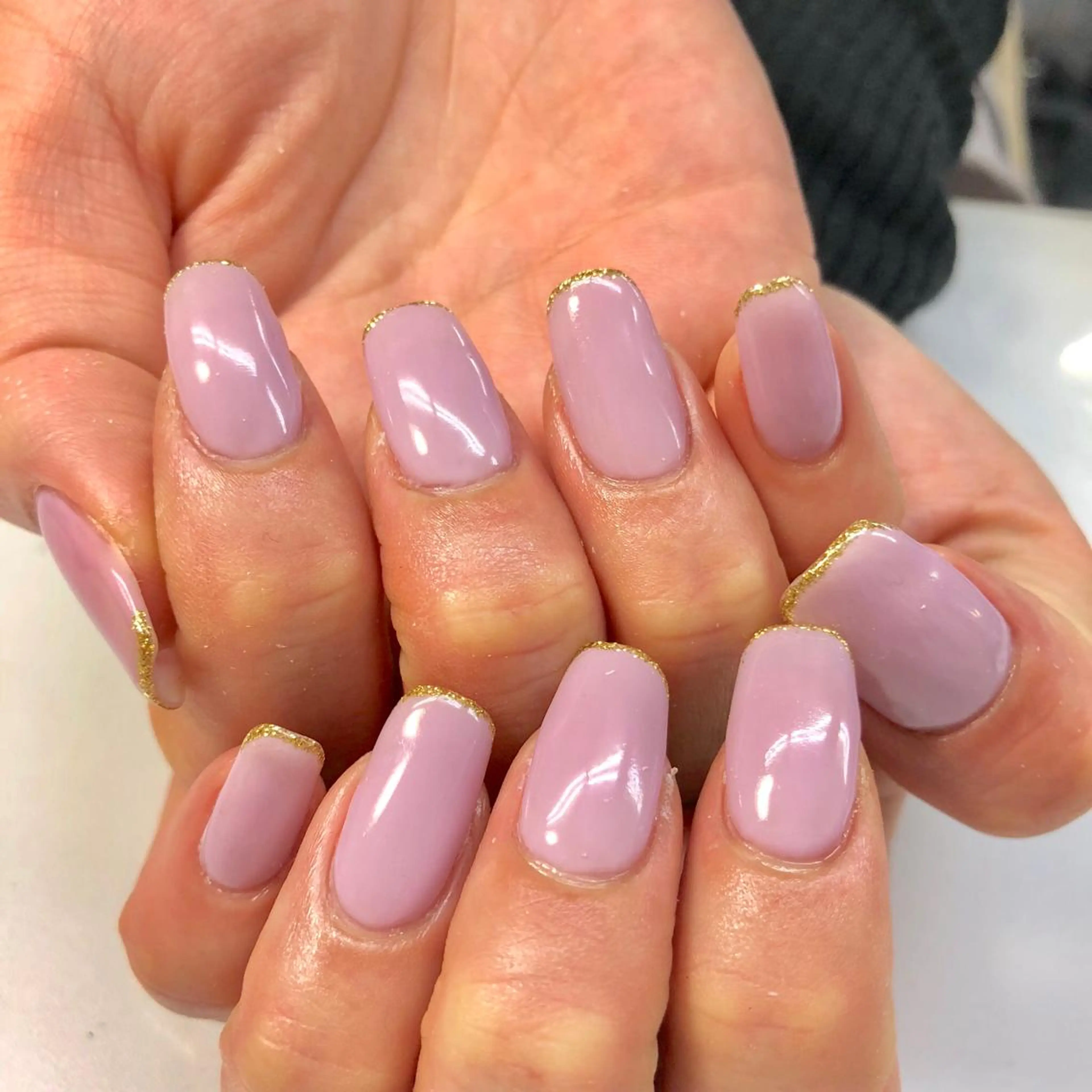 ネイル ラメ(グリッター) ハンドネイル Tocowaka マエダのネイルデザイン