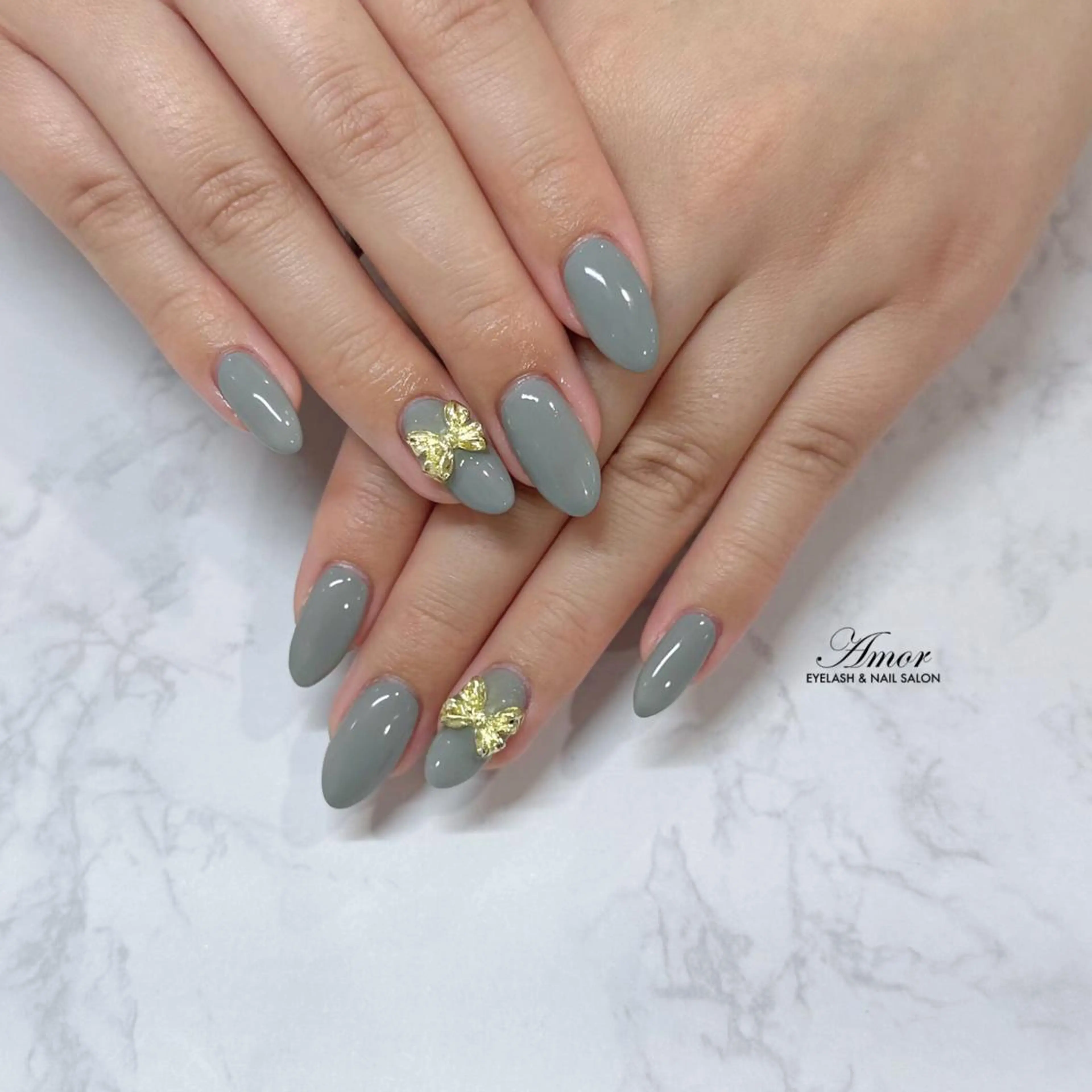 ネイル ワンカラーネイル ハンドネイル Nailist ★Amo★のネイルデザイン