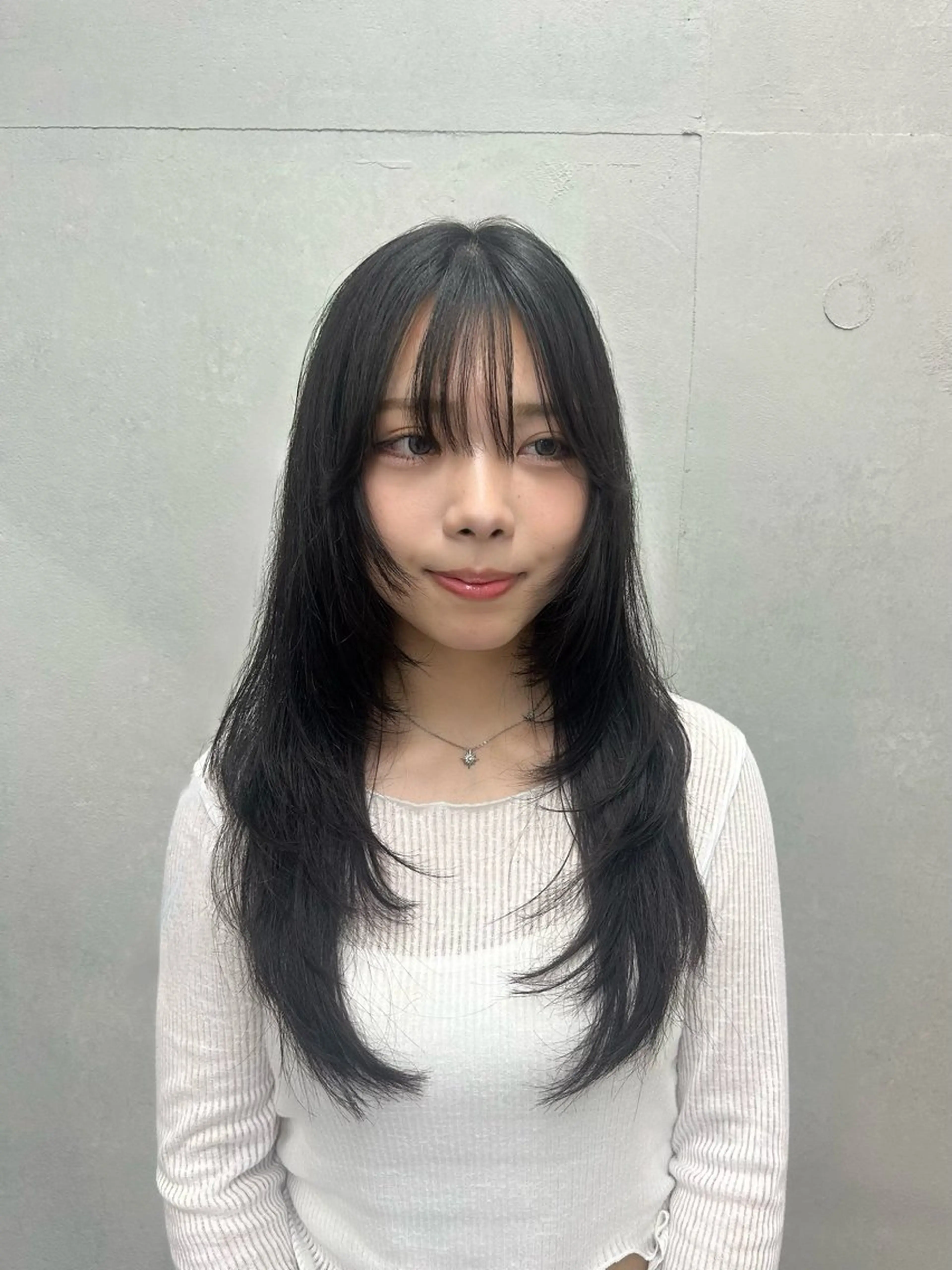 🫧U30女性/ボブ​〜​ロングの方/韓国スタイルカット🫧の写真