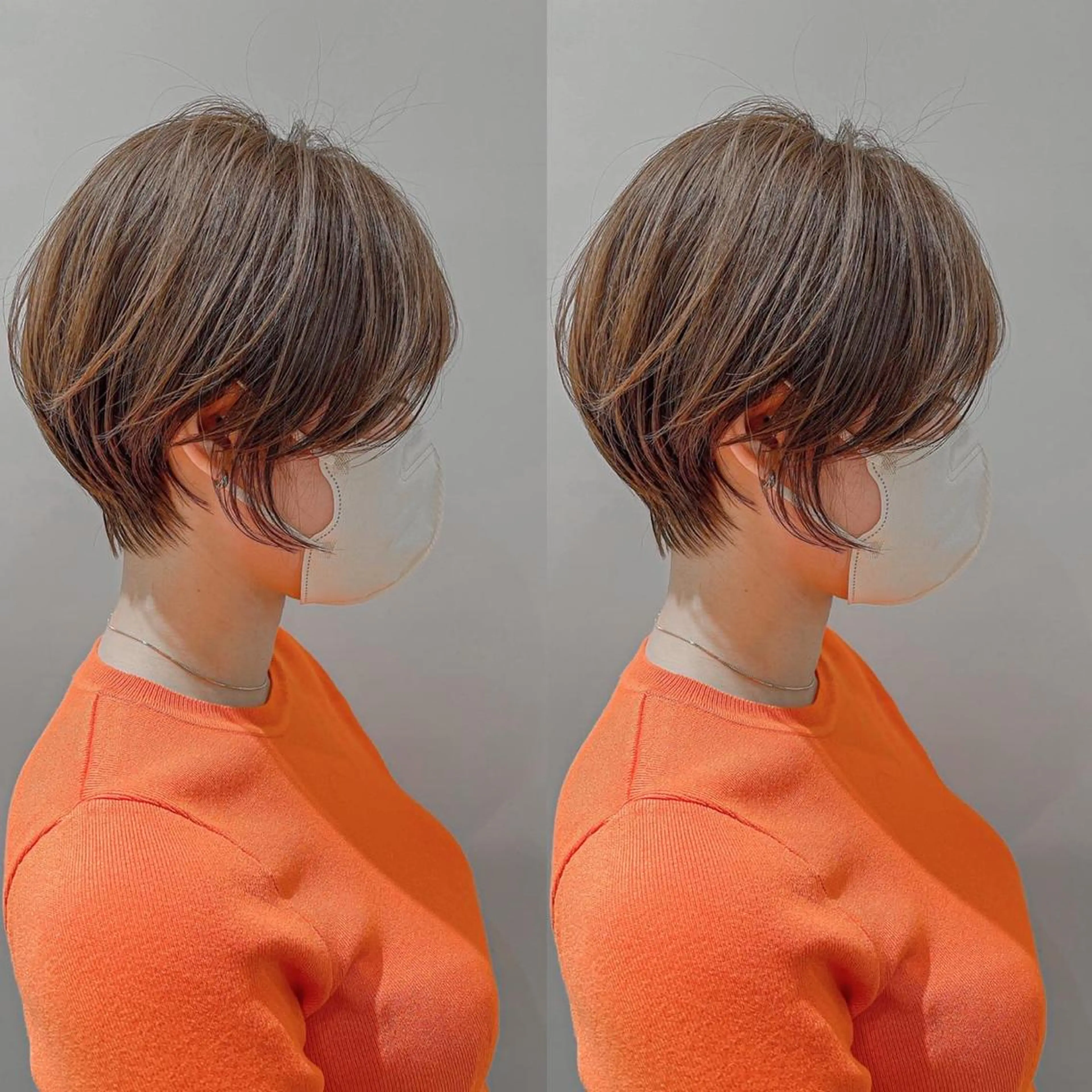 ショート カラー カット ヘアカラー トリートメント LA KING GINZA TOKYO所属・🧡ショートの達人 🧡SHOのヘアスタイル