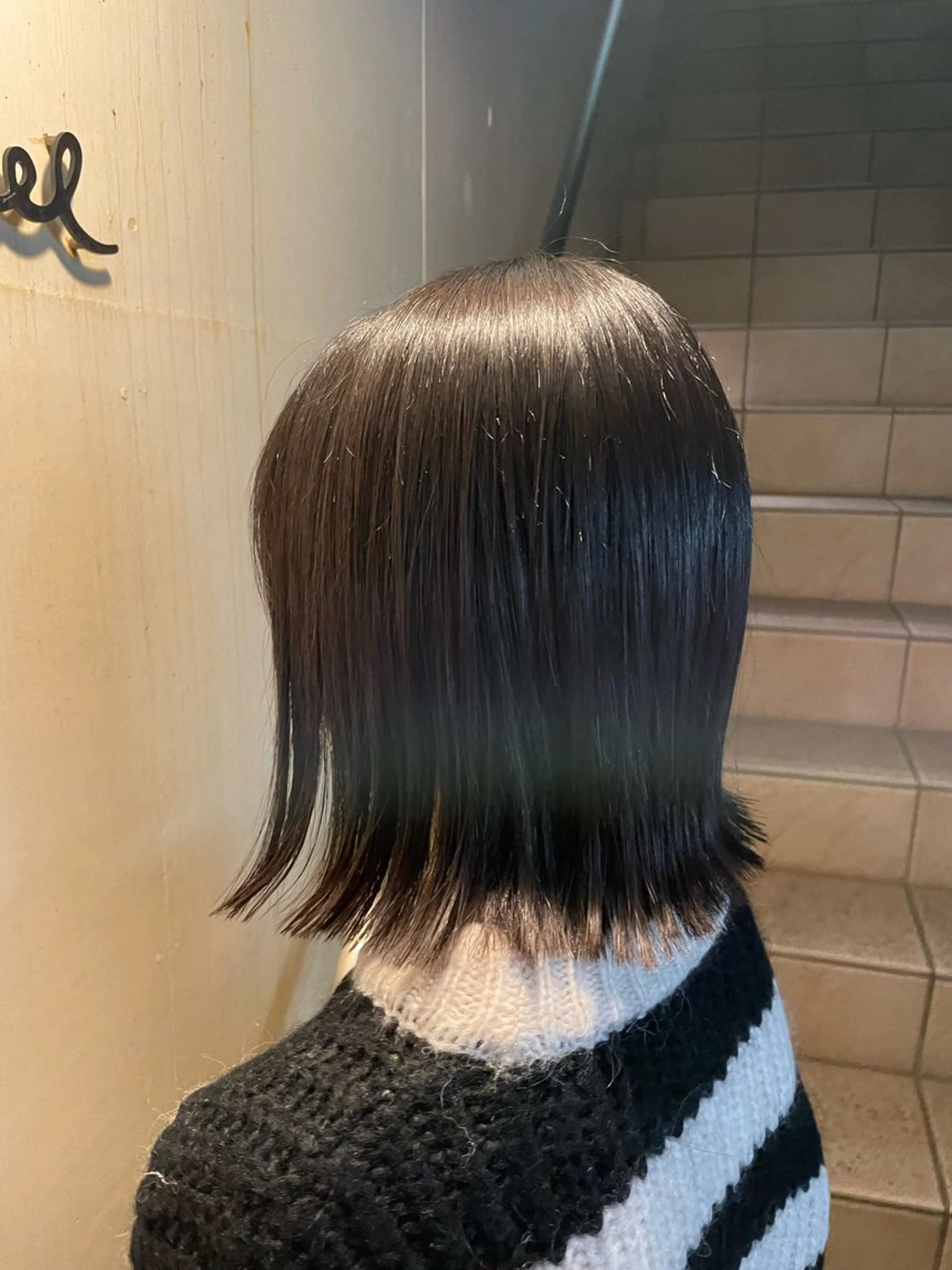 ショート 切りっぱなしボブ ボブ 大 場のヘアスタイル