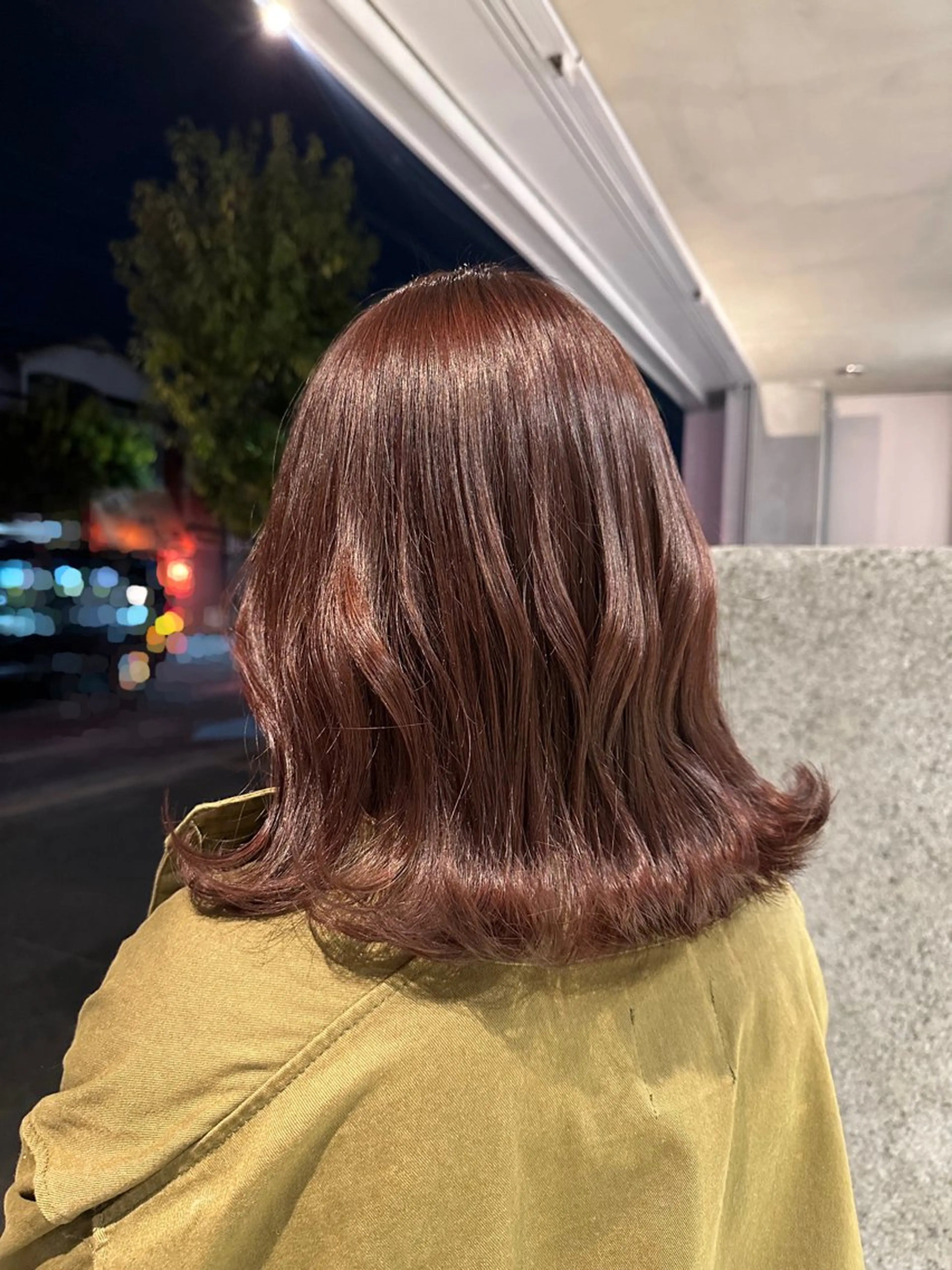 ミディアム カラー ナチュラルカラー /カット/藤井美冬のヘアスタイル