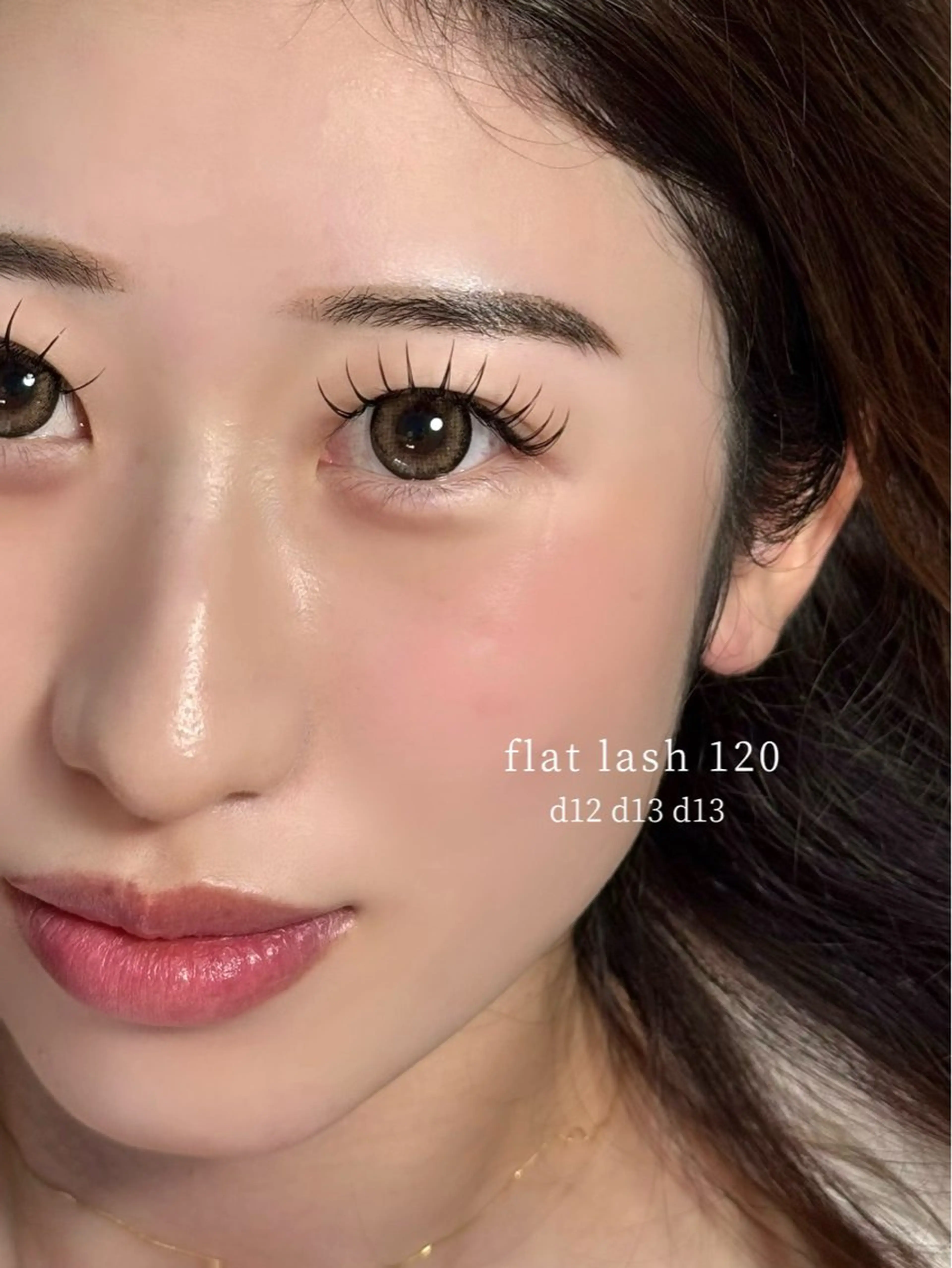 【ナチュラルがお好きな方に🌼】🕊最軽量フラットラッシュ80~120本まで🕊オフ込み、カラーエクステ変更可🌈の写真