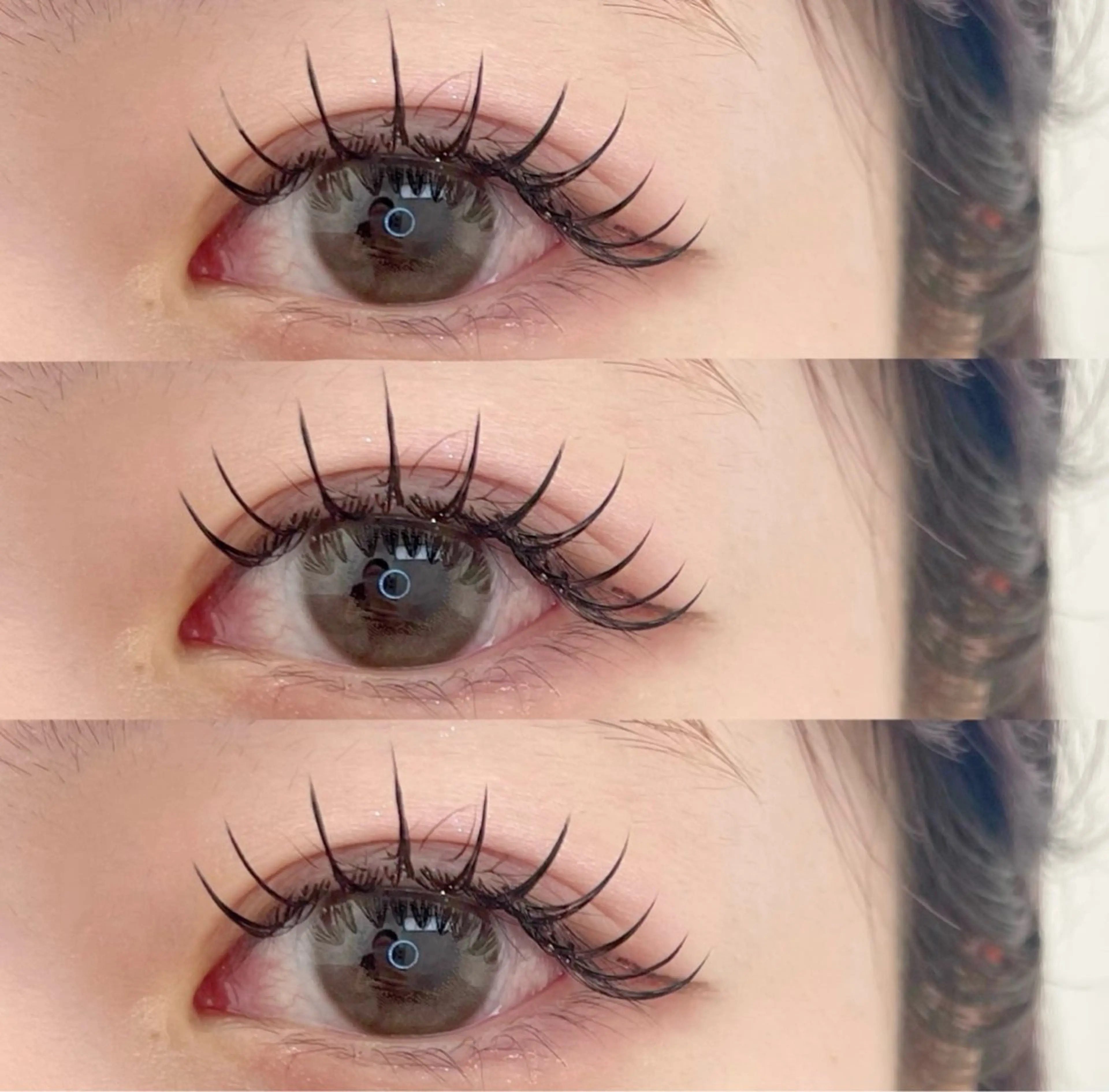 マツエク・マツパ フラットラッシュ マツエク MARI 🩵🫧のマツエク・マツパデザイン