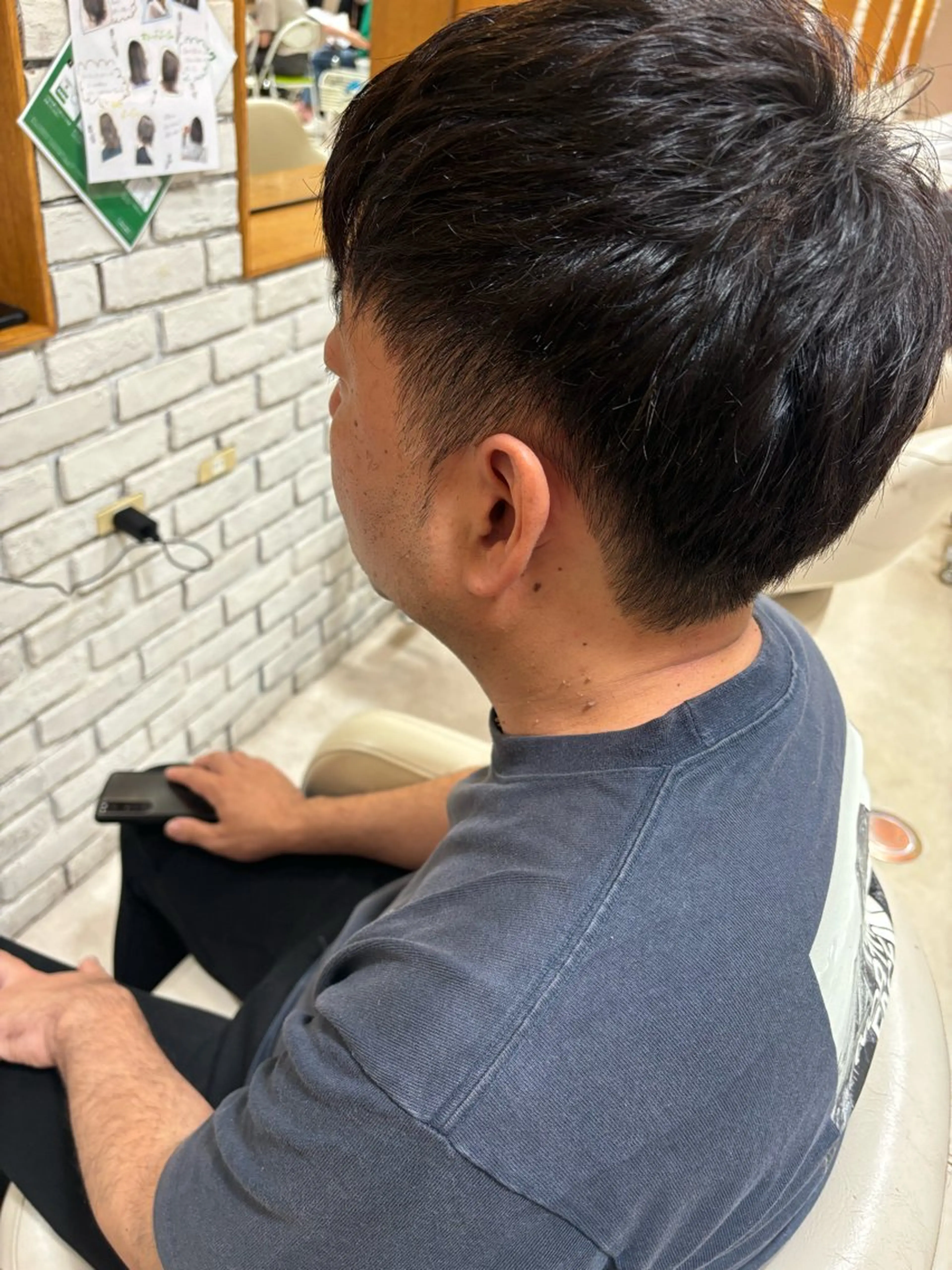 メンズ 南 颯七のヘアスタイル