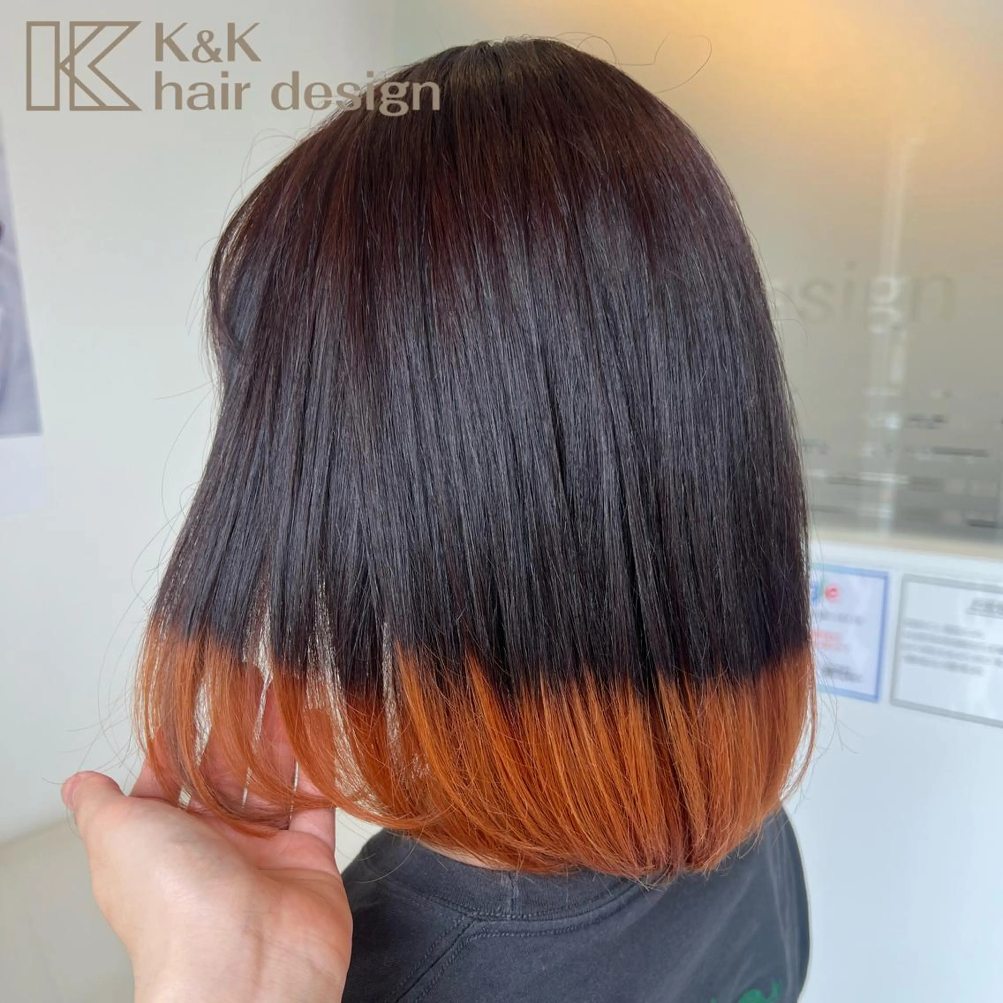 ミディアム 下岡 奈津美のヘアスタイル