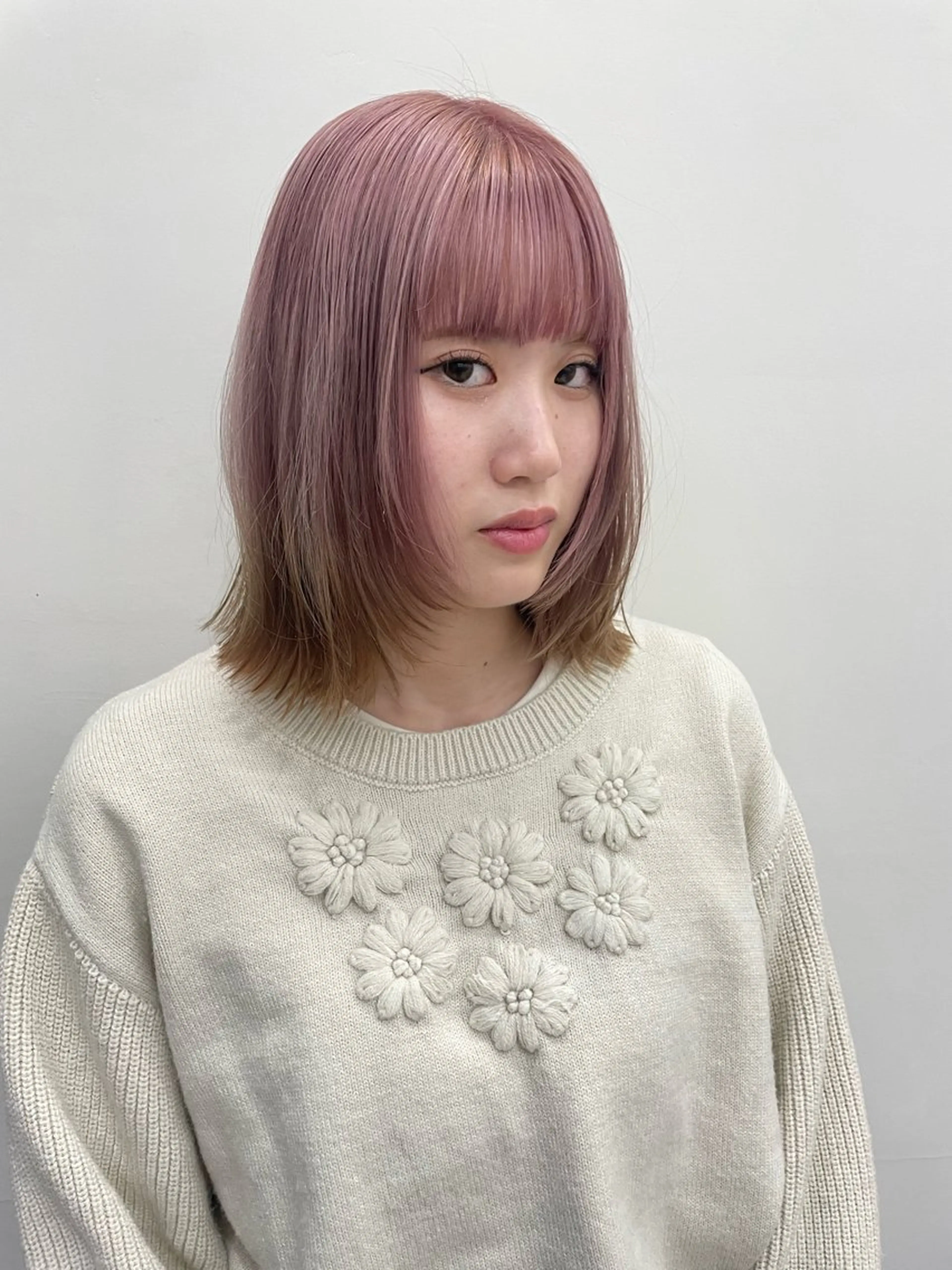 ミディアム カラー パーマ ヘアアレンジ メンズ カット ヘアカラー トリートメント tatsumi/ボブ ウルフ/レイヤーのヘアスタイル