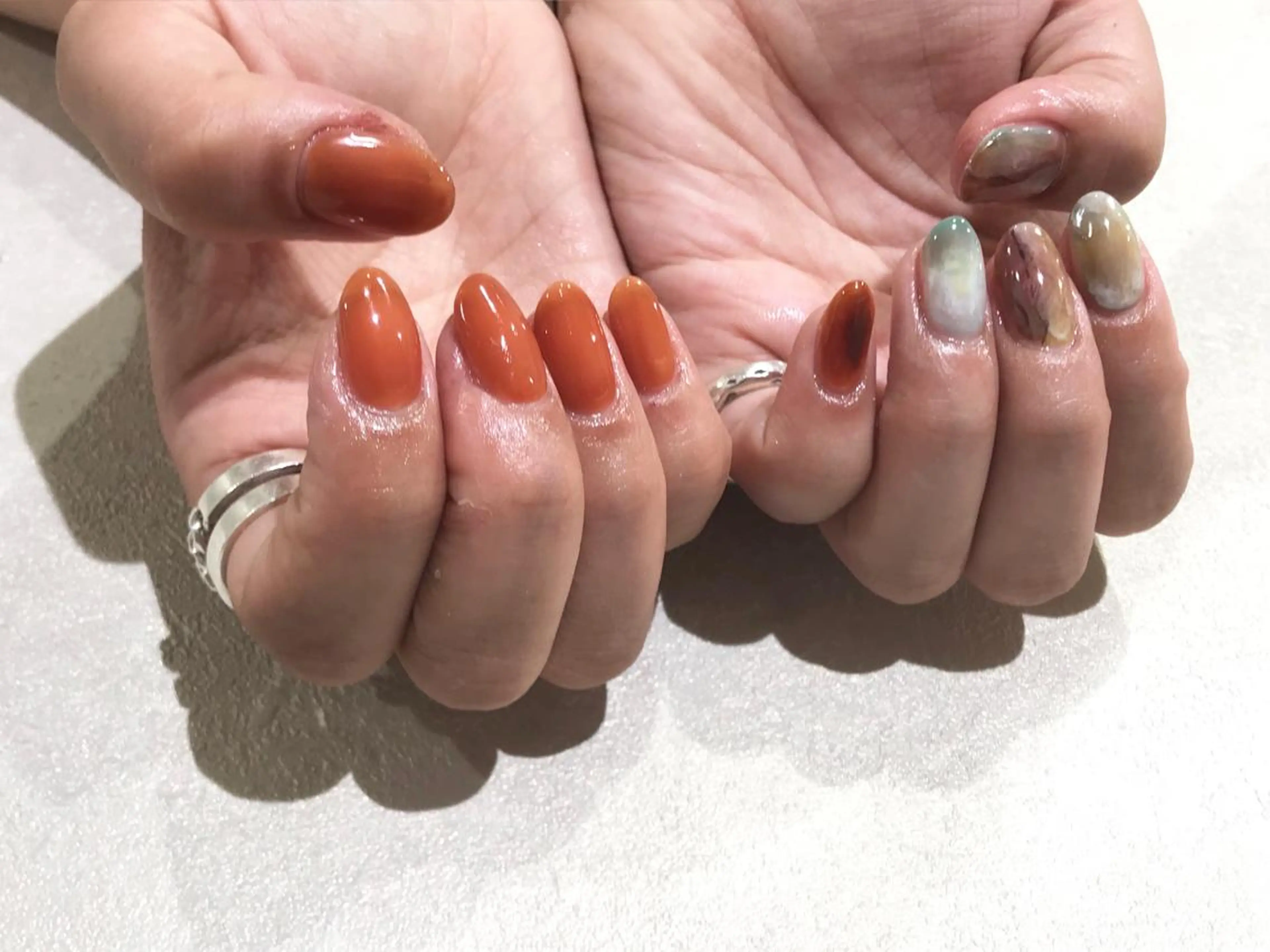 ネイル 舞田 苑香のネイルデザイン