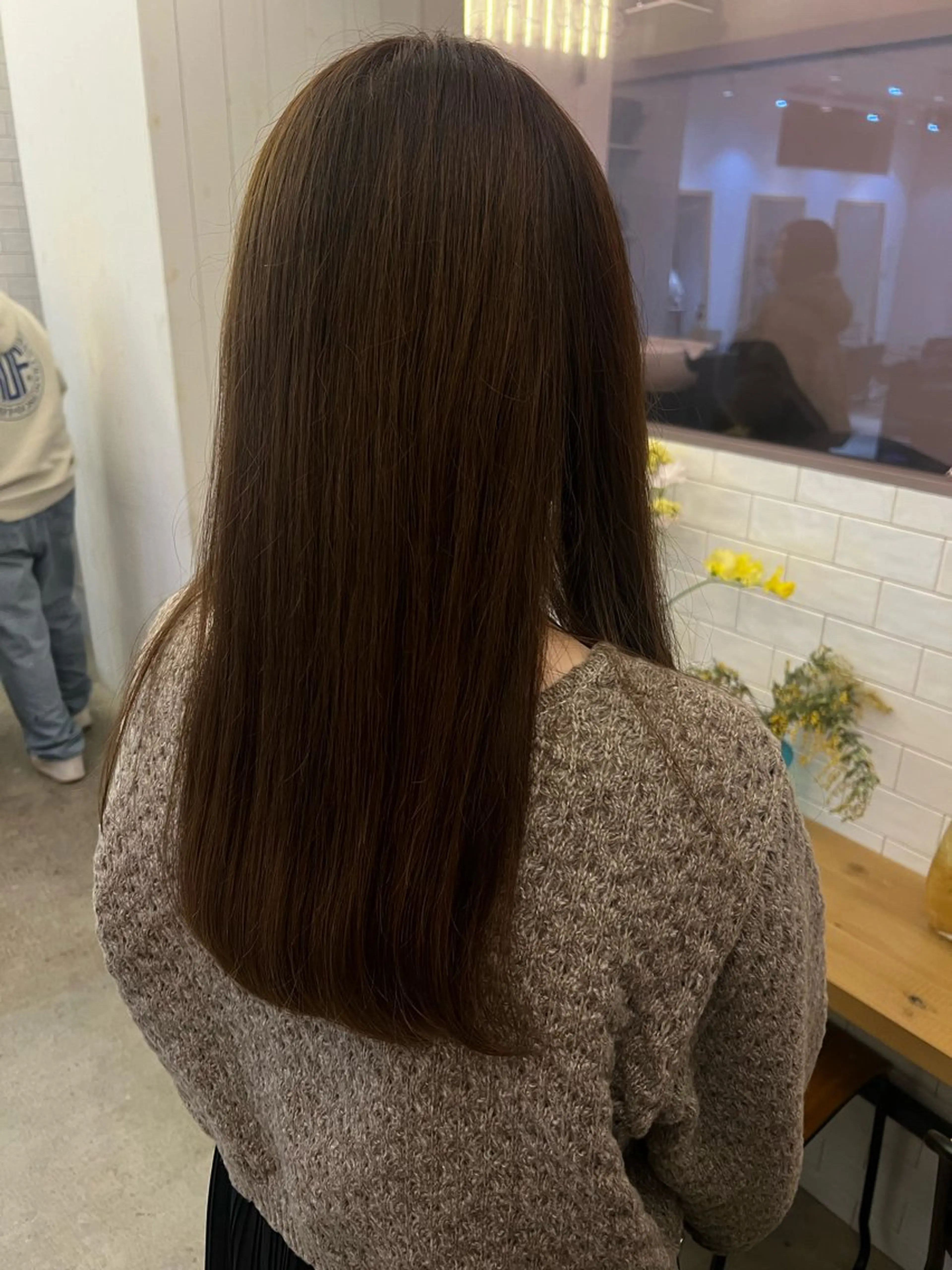 ロング カラー 髙橋 かなこのヘアスタイル