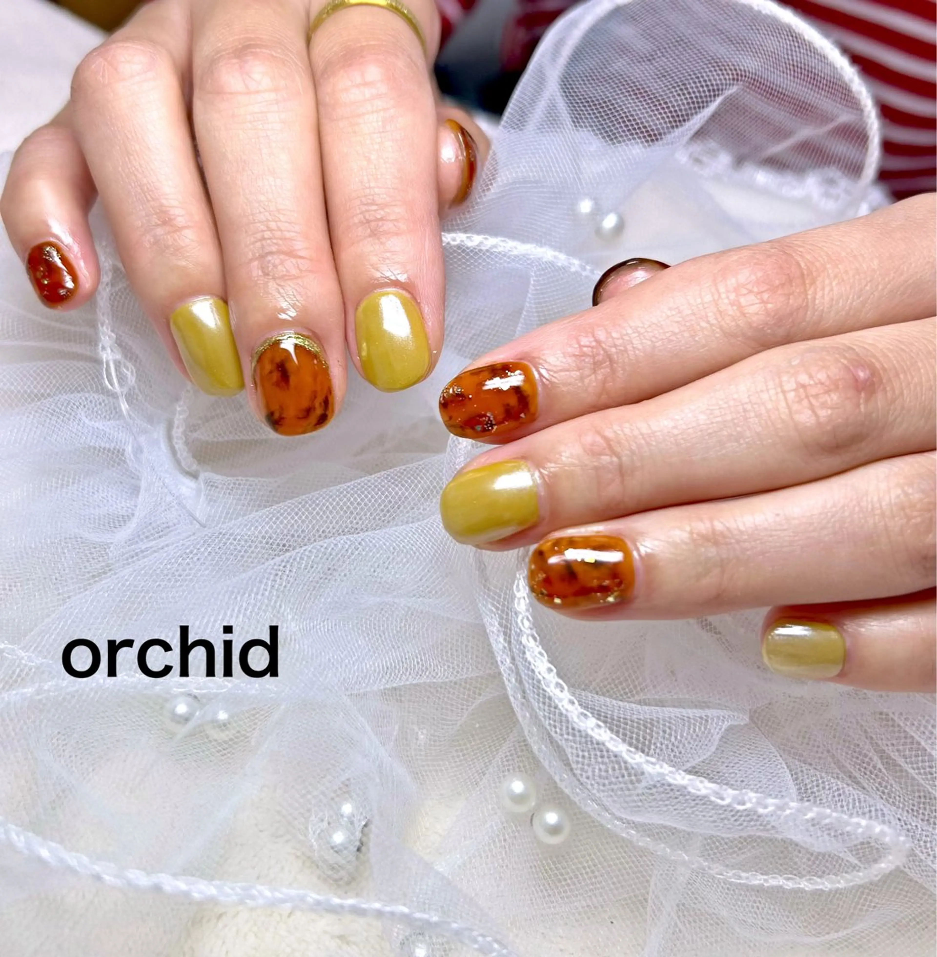 ネイル orchid ♡オーキッドのネイルデザイン