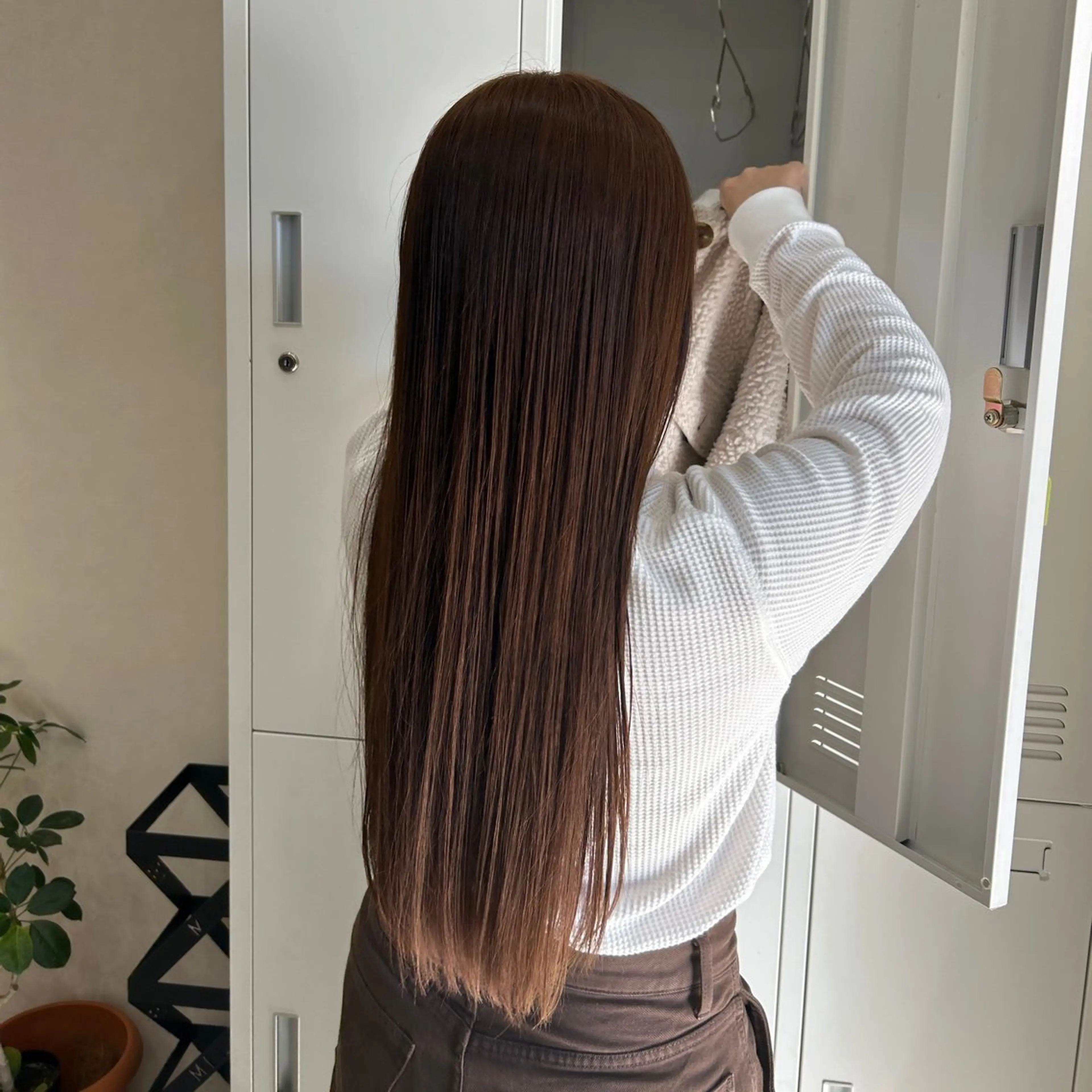 カット+髪質改善メテオカラー+メテオトリートメントの写真