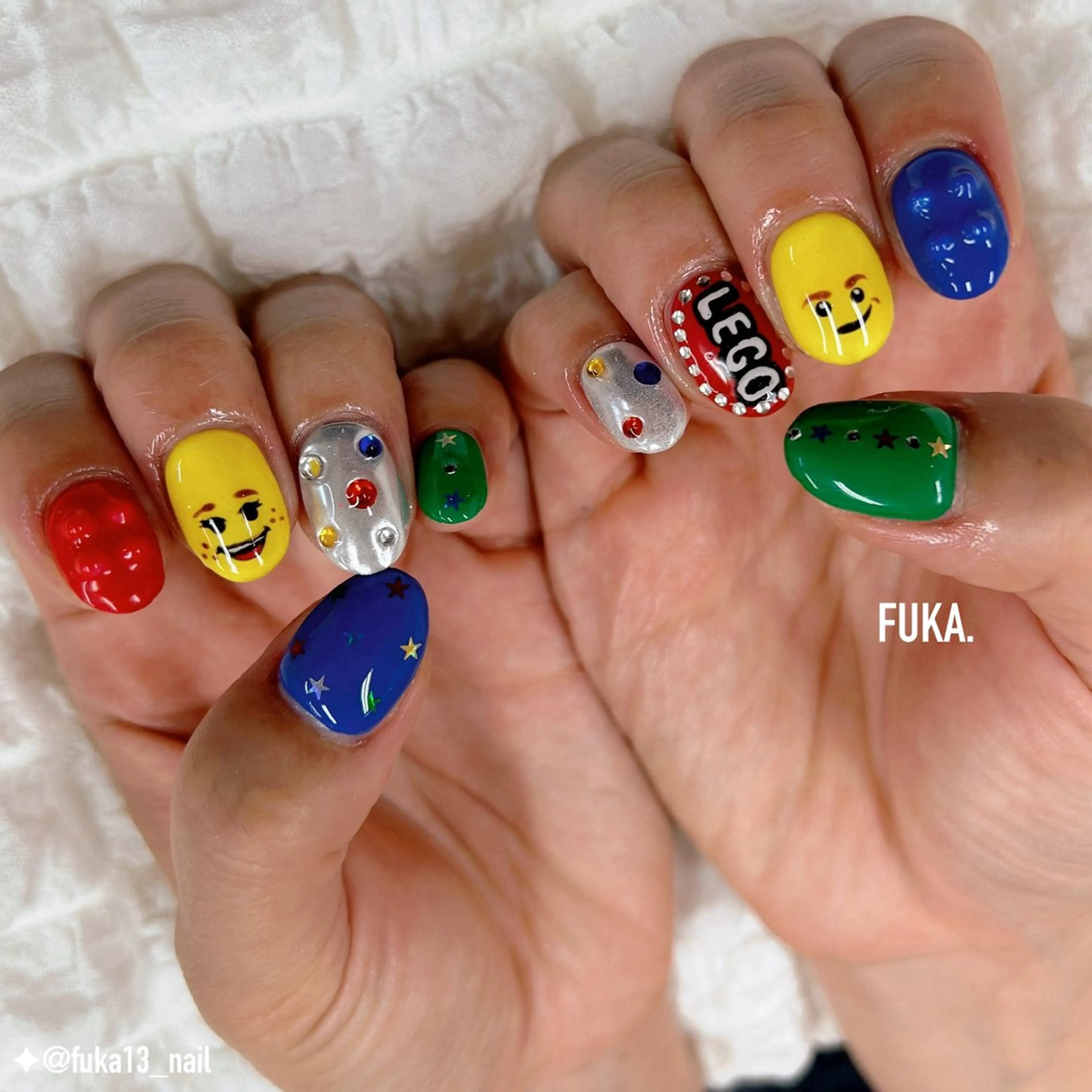 ネイル アートネイル 氷ネイル・うるうるネイル ハンドネイル ネイルサロンAnela【アネラ】所属・Nail♡Fuka. /2月予約受付中のネイルデザイン