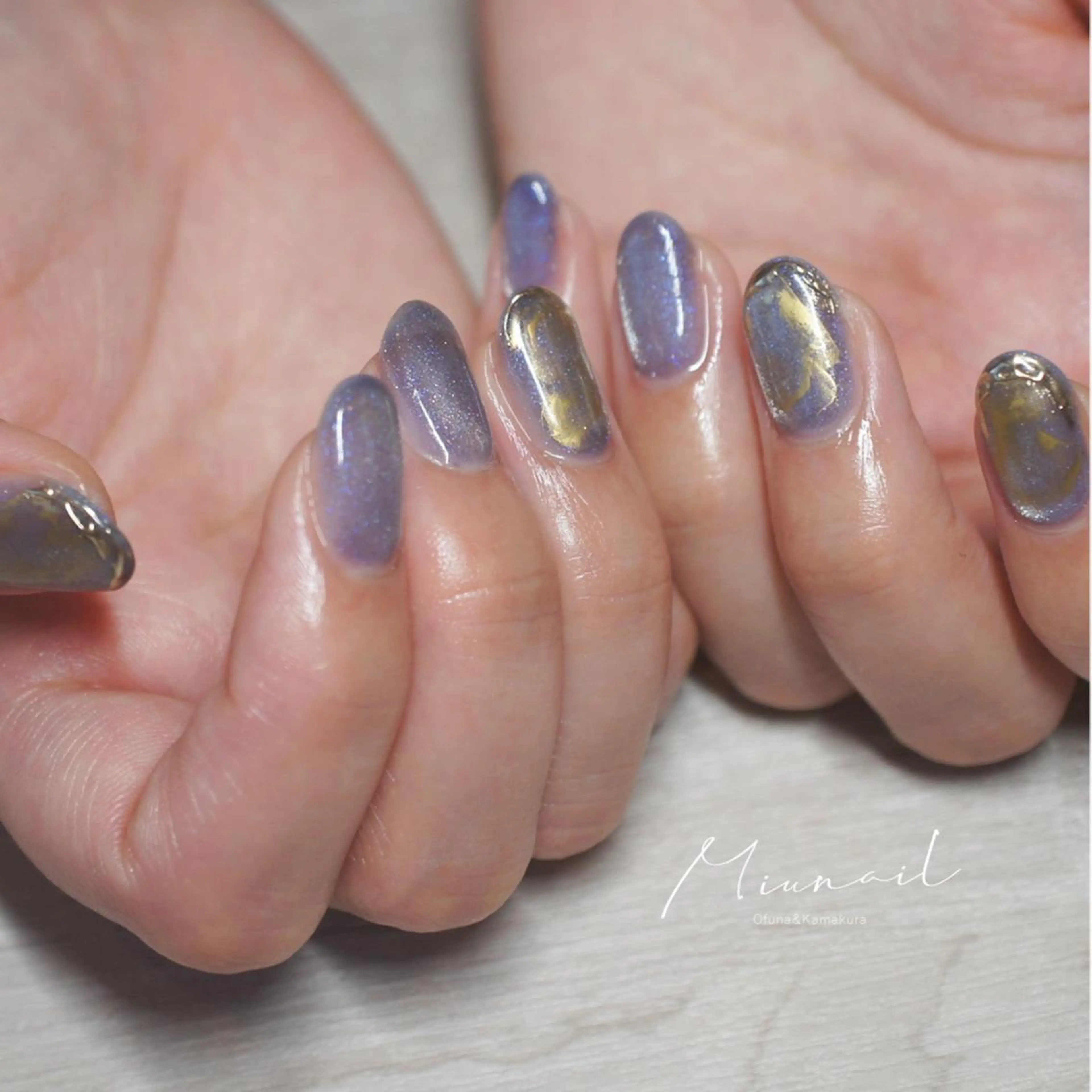 ネイル ニュアンスネイル シンプルネイル MIU Nail所属・MIU nailのネイルデザイン