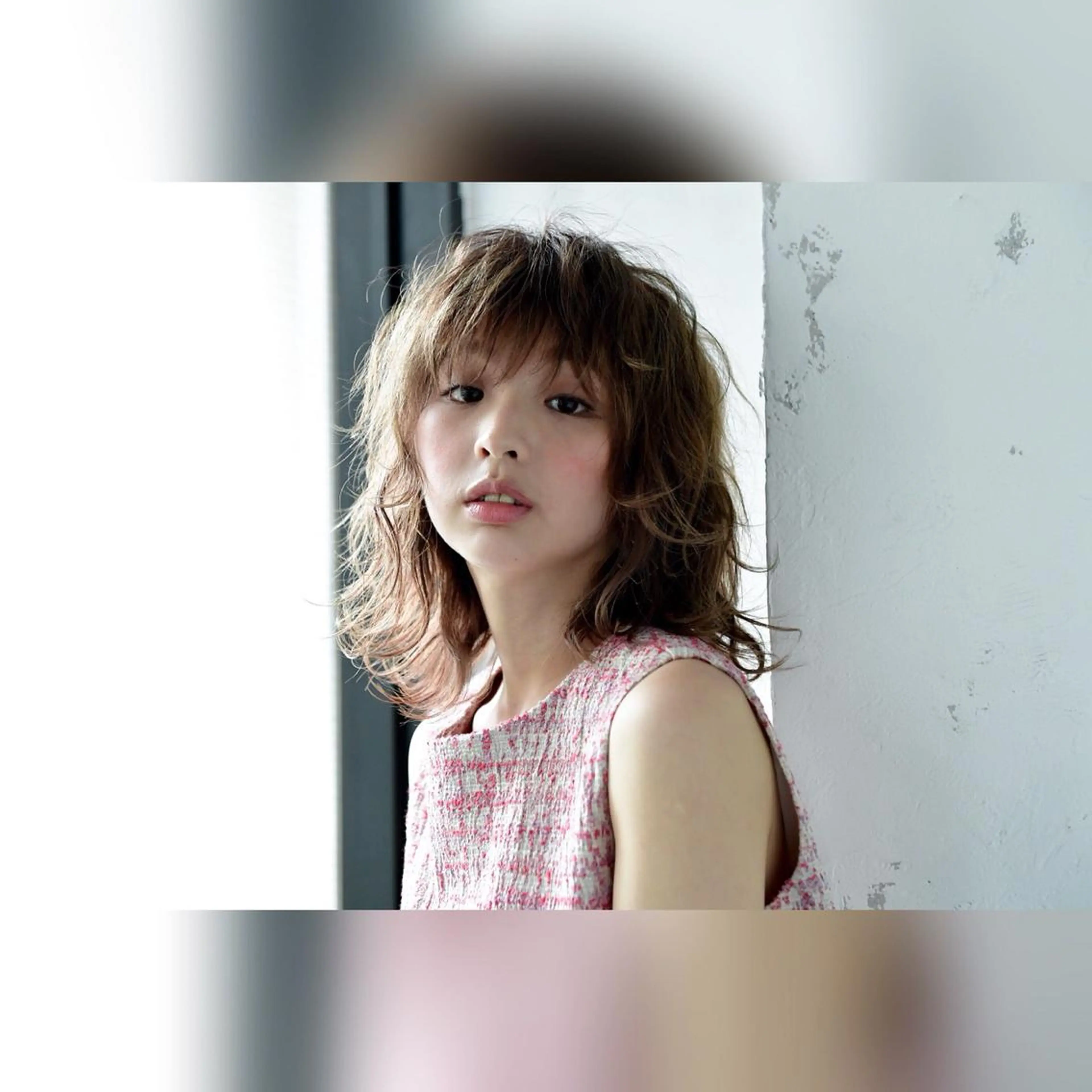 ミディアム カラー パーマ 褒められヘア❗️❗️ nico　　格のヘアスタイル