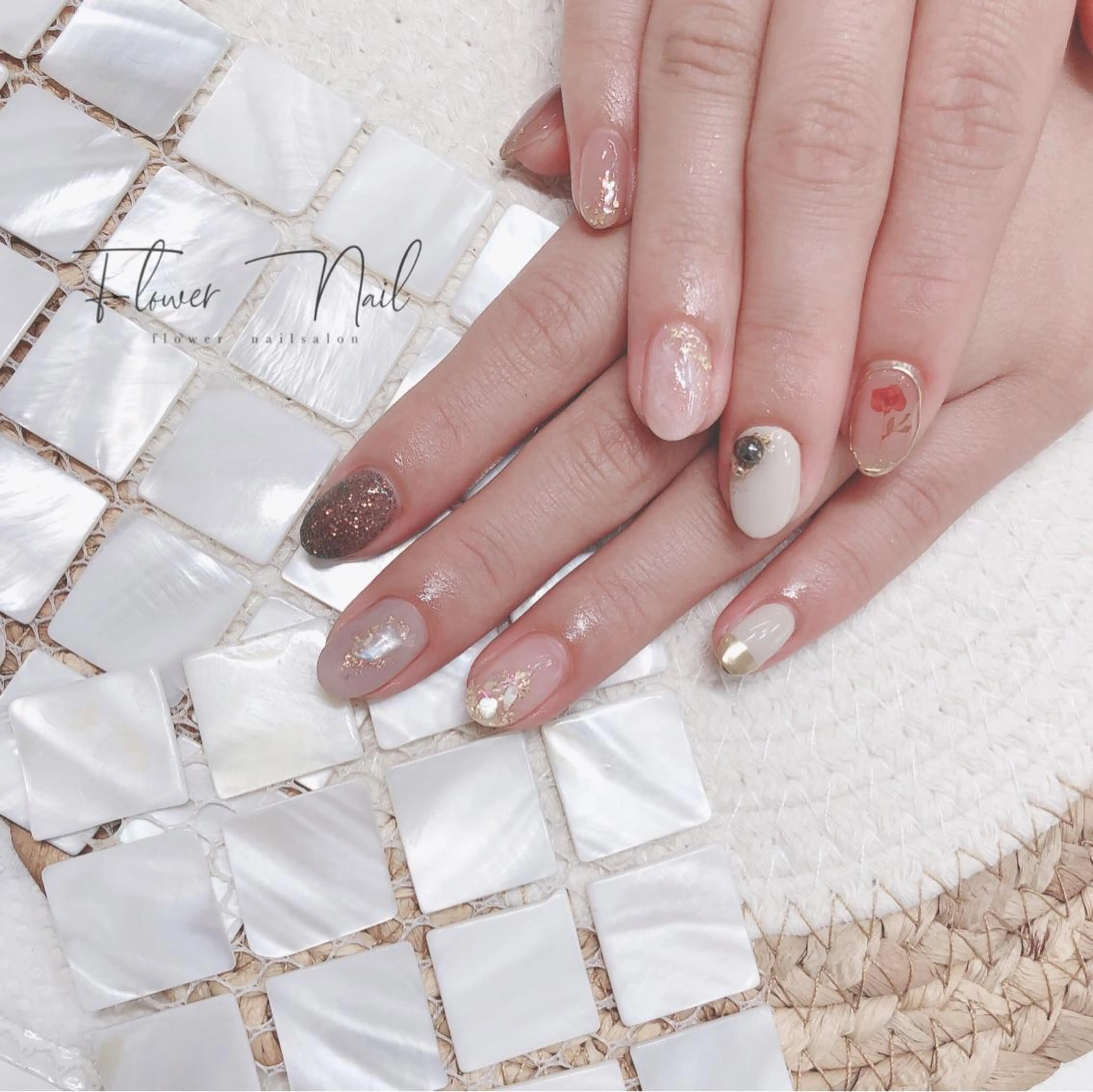 ネイル flower nailsalon所属・Flower nailのネイルデザイン
