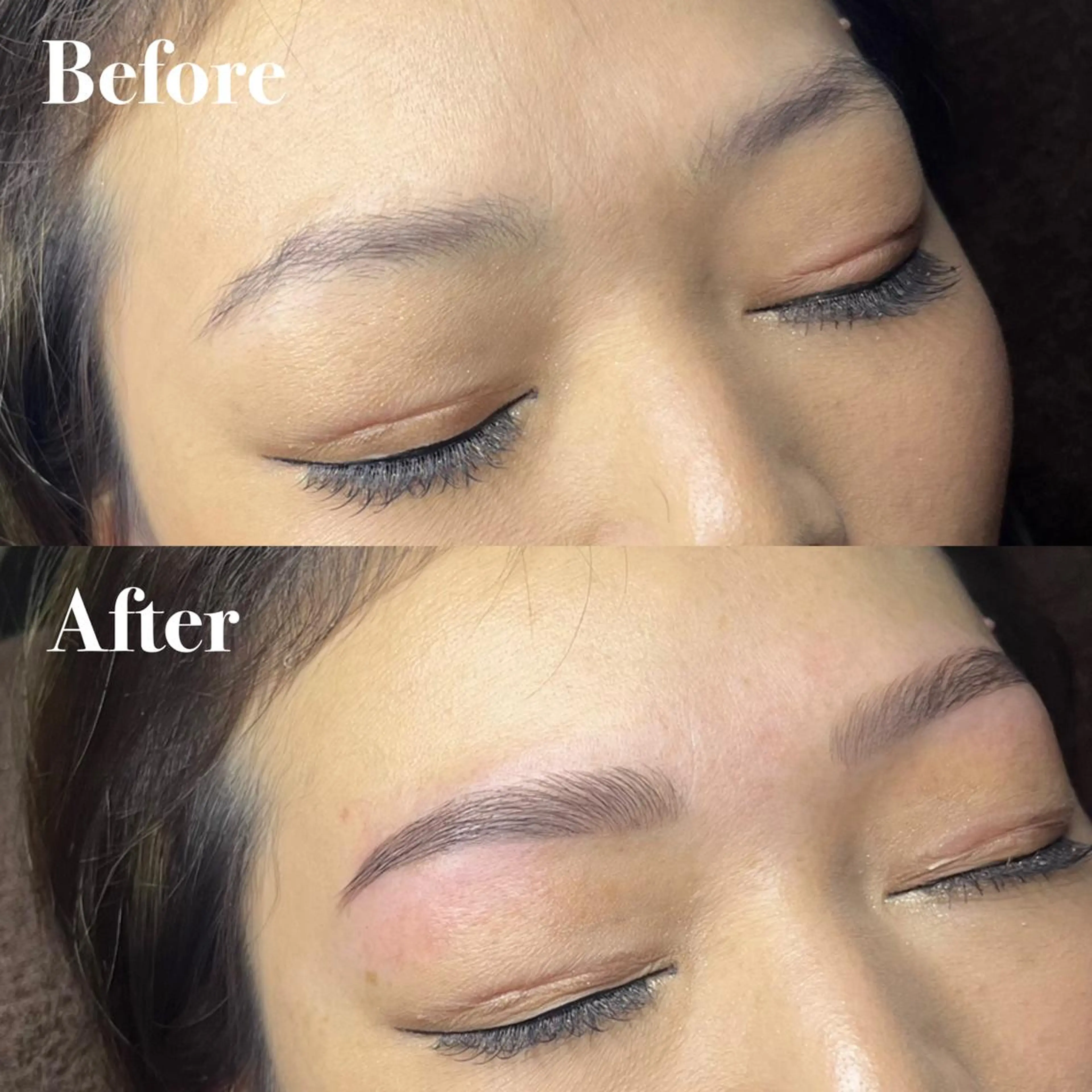 アイブロウ ハリウッドブロウリフト 眉毛と韓国肌質改善 サロン　和泉府中のエステ・リラクイメージ