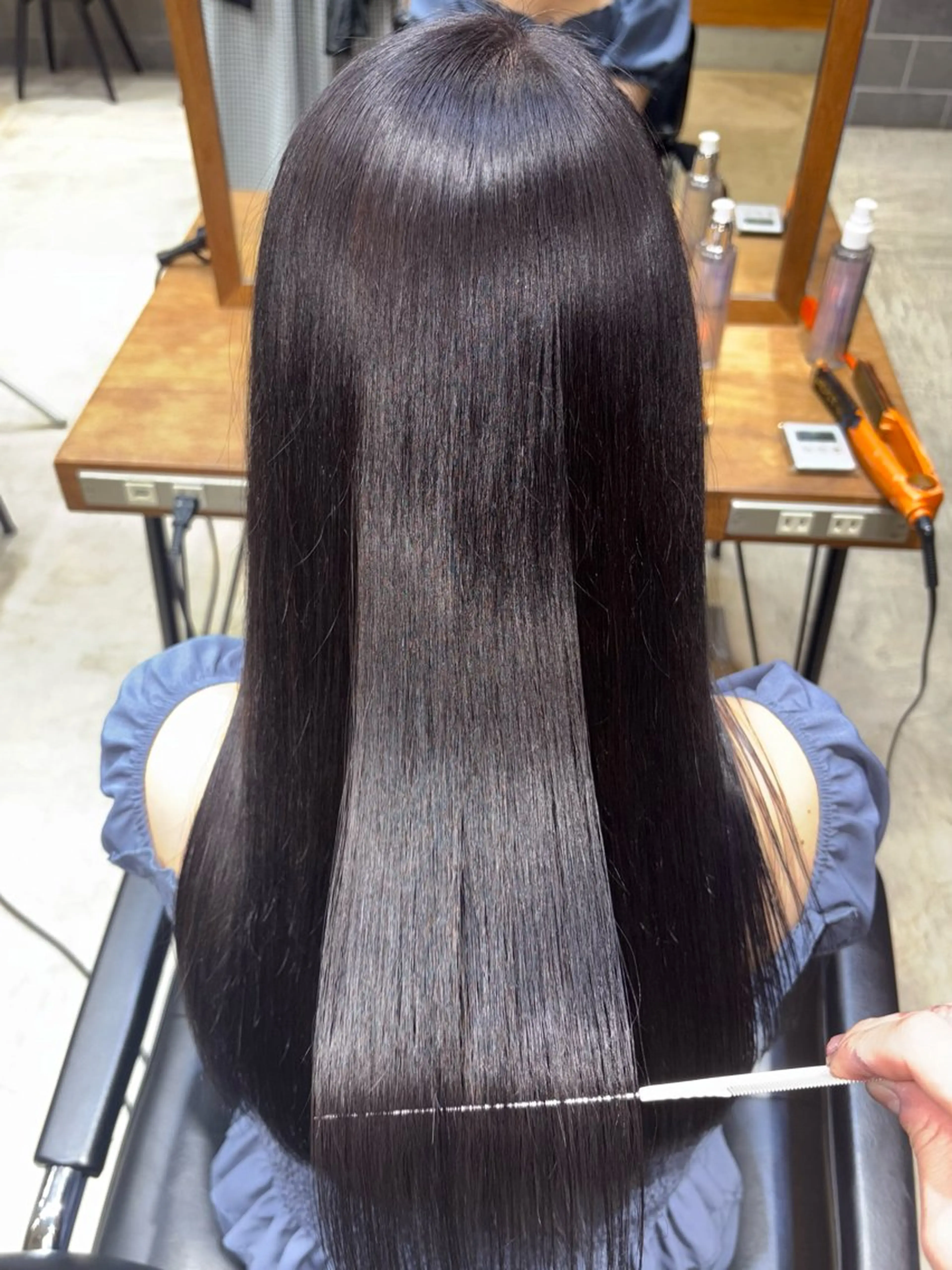 ロング カラー ヘアアレンジ ブリーチカラー特化 🌱/渡邉日向のヘアスタイル