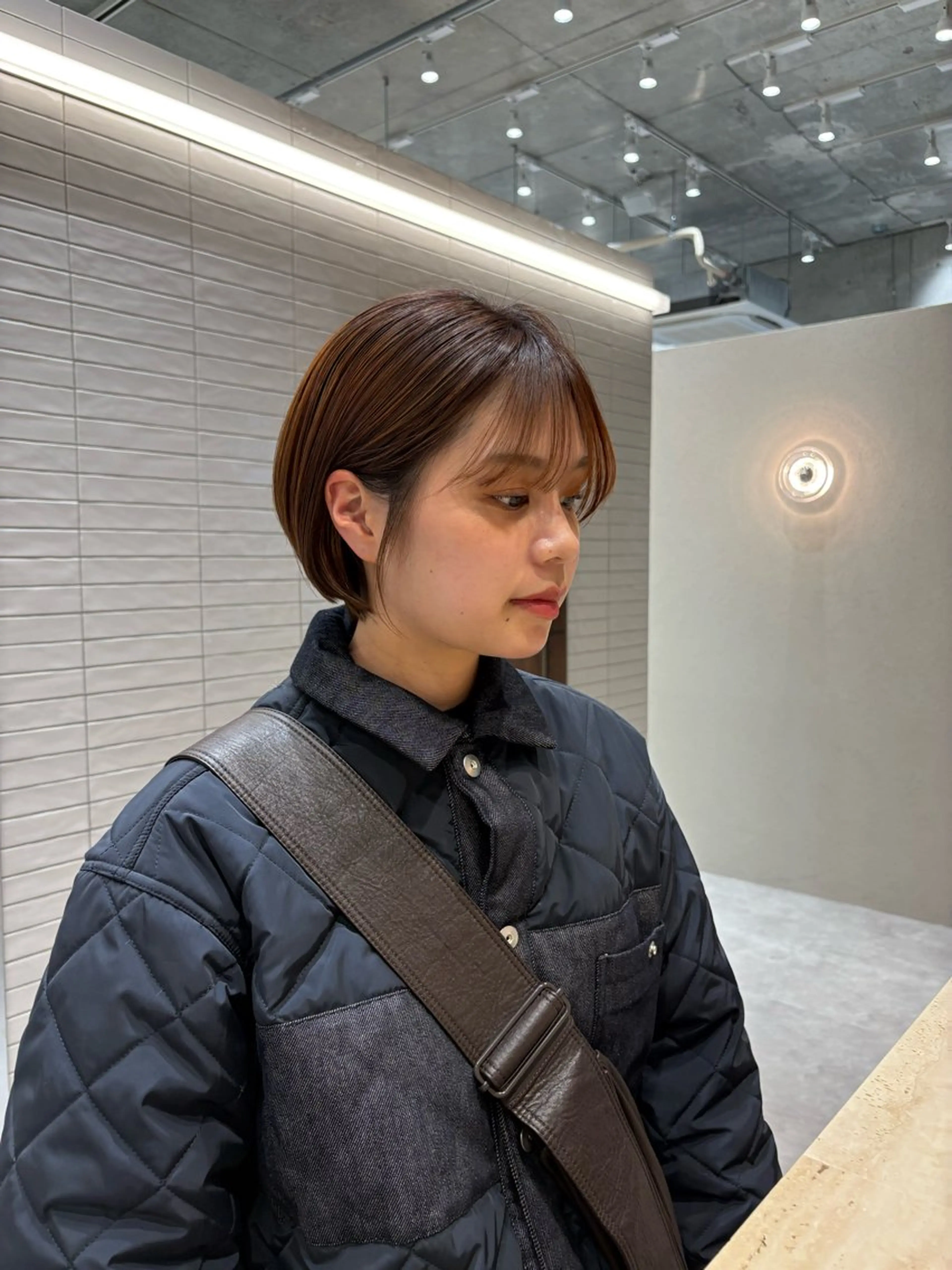 ショート カラー カット ヘアカラー トリートメント 吉武 茂暉のヘアスタイル