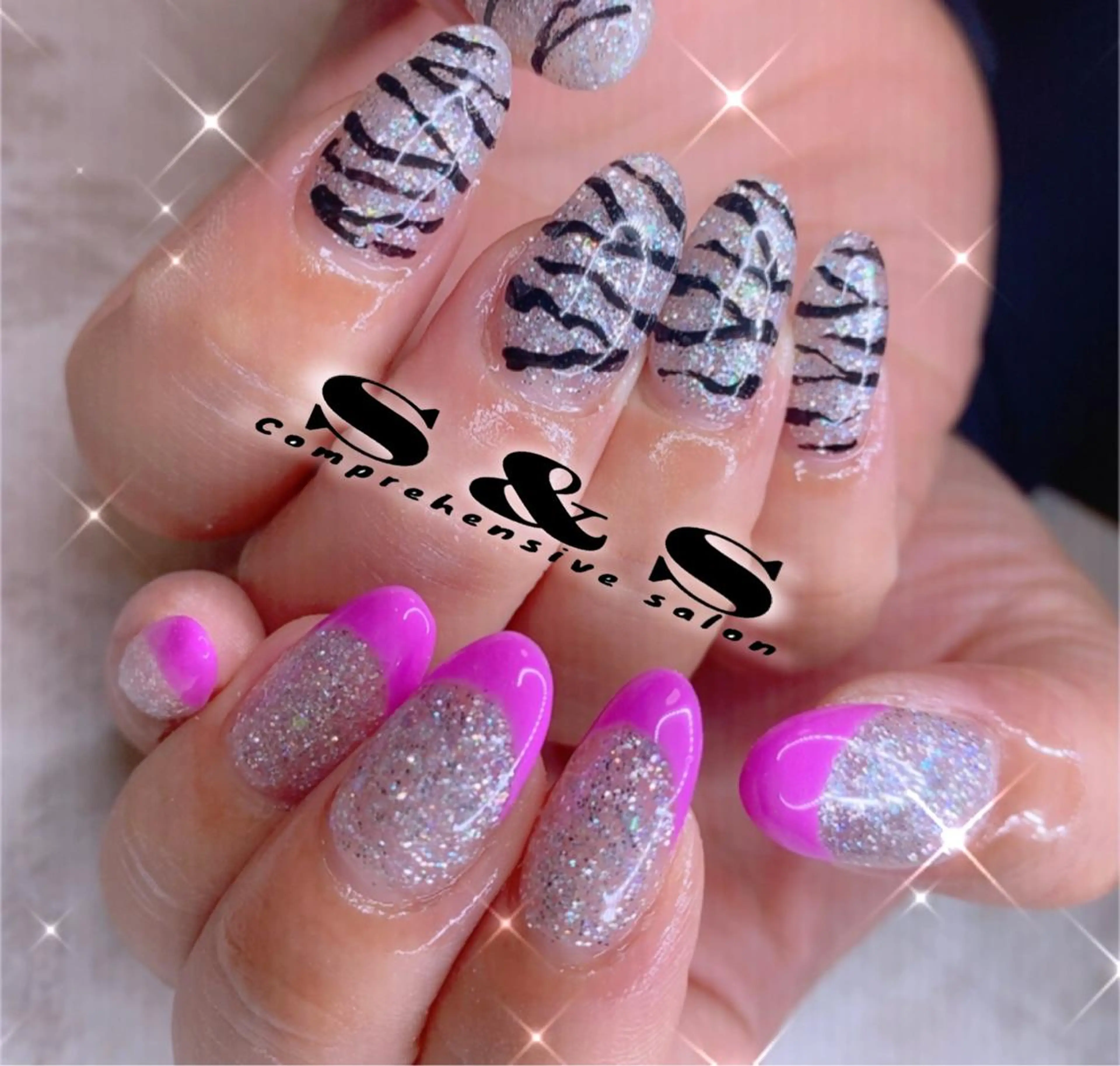 ネイル 長さ出し メンズネイル 持ち込み スカルプネイル S&S 村田小百合のネイルデザイン