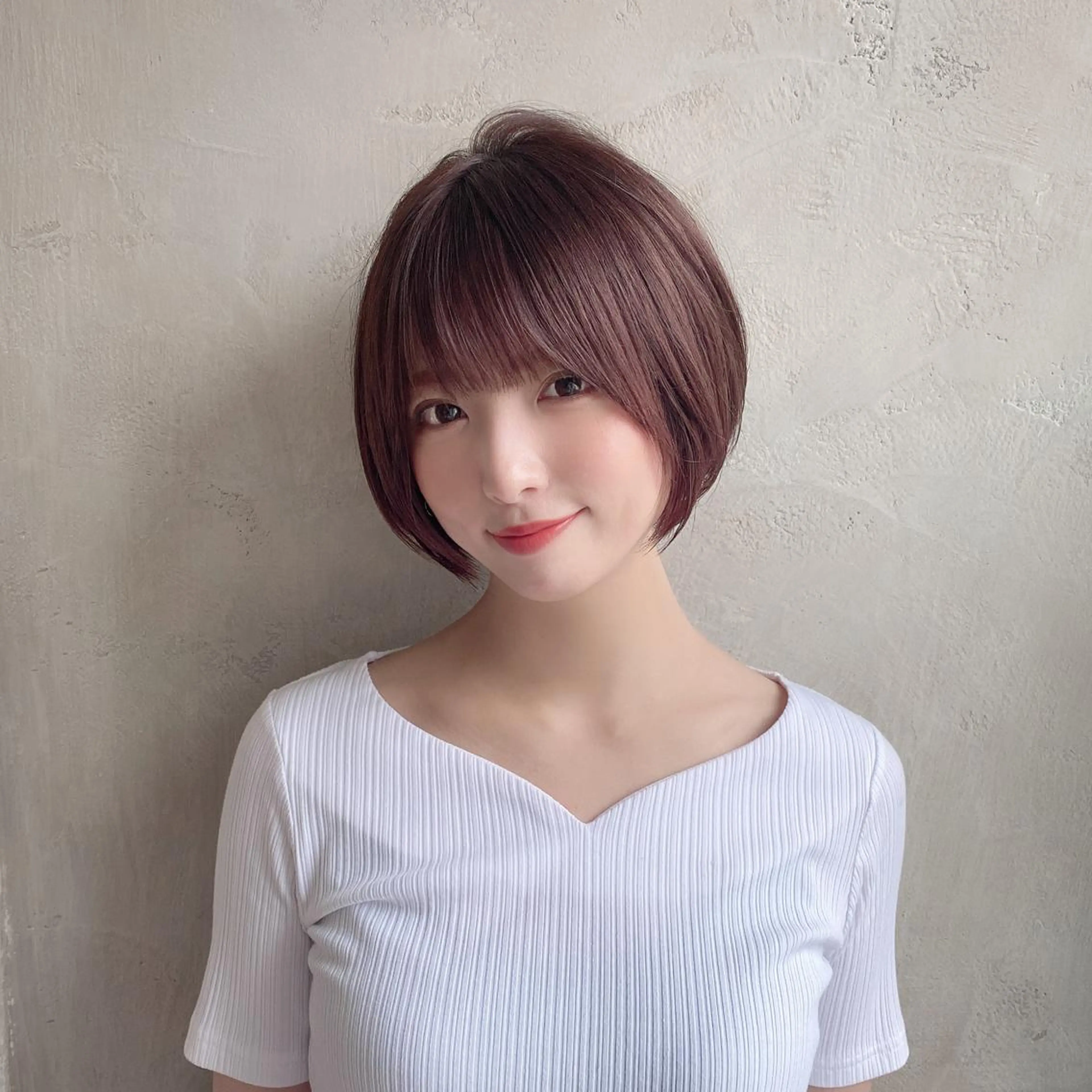 ショート ショートヘア トリートメント On所属・新宿　ショート・ボブ カットモデル募集のヘアスタイル