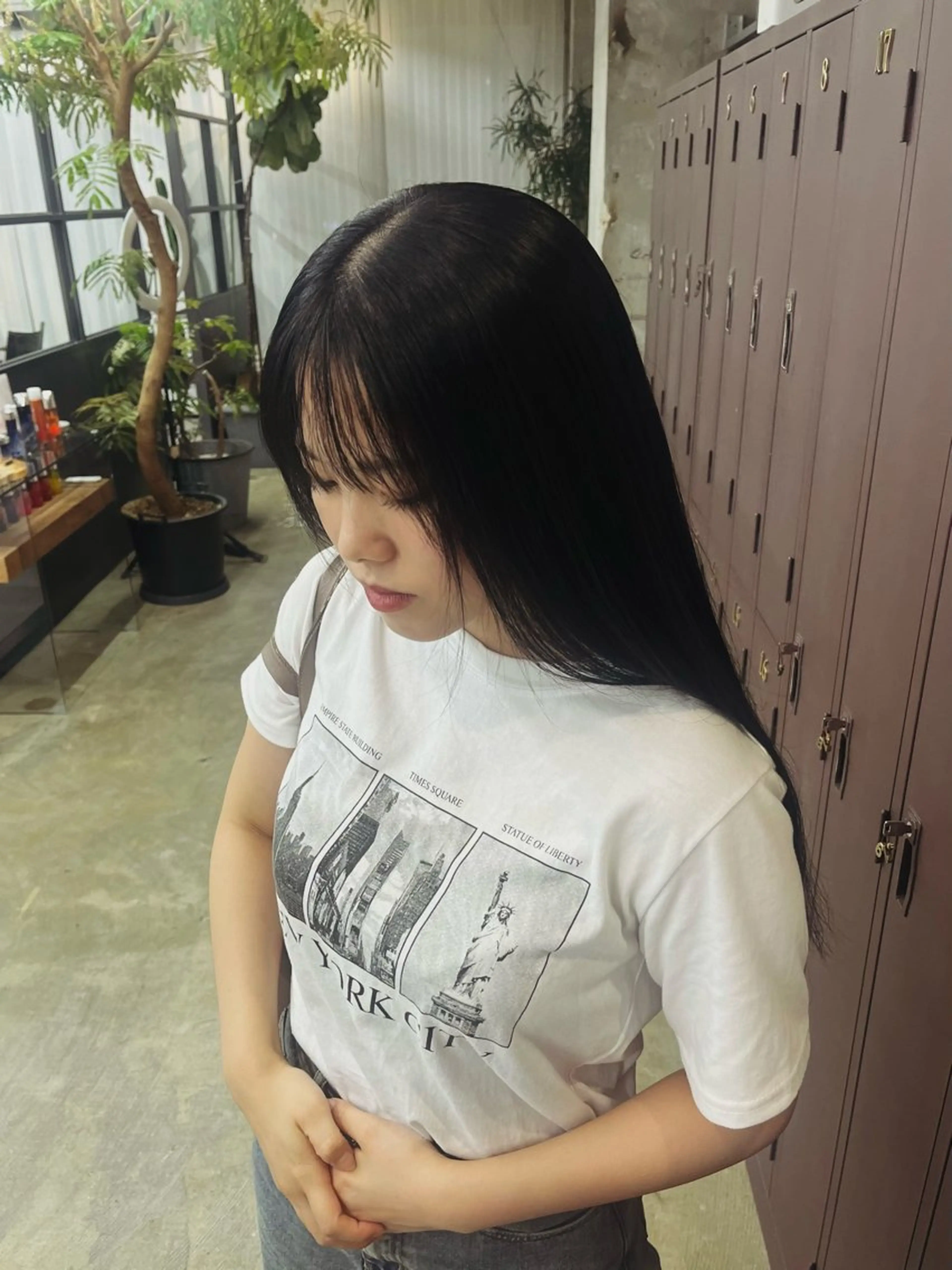 ロング カラー tenn所属・小長谷 夕菜のヘアスタイル