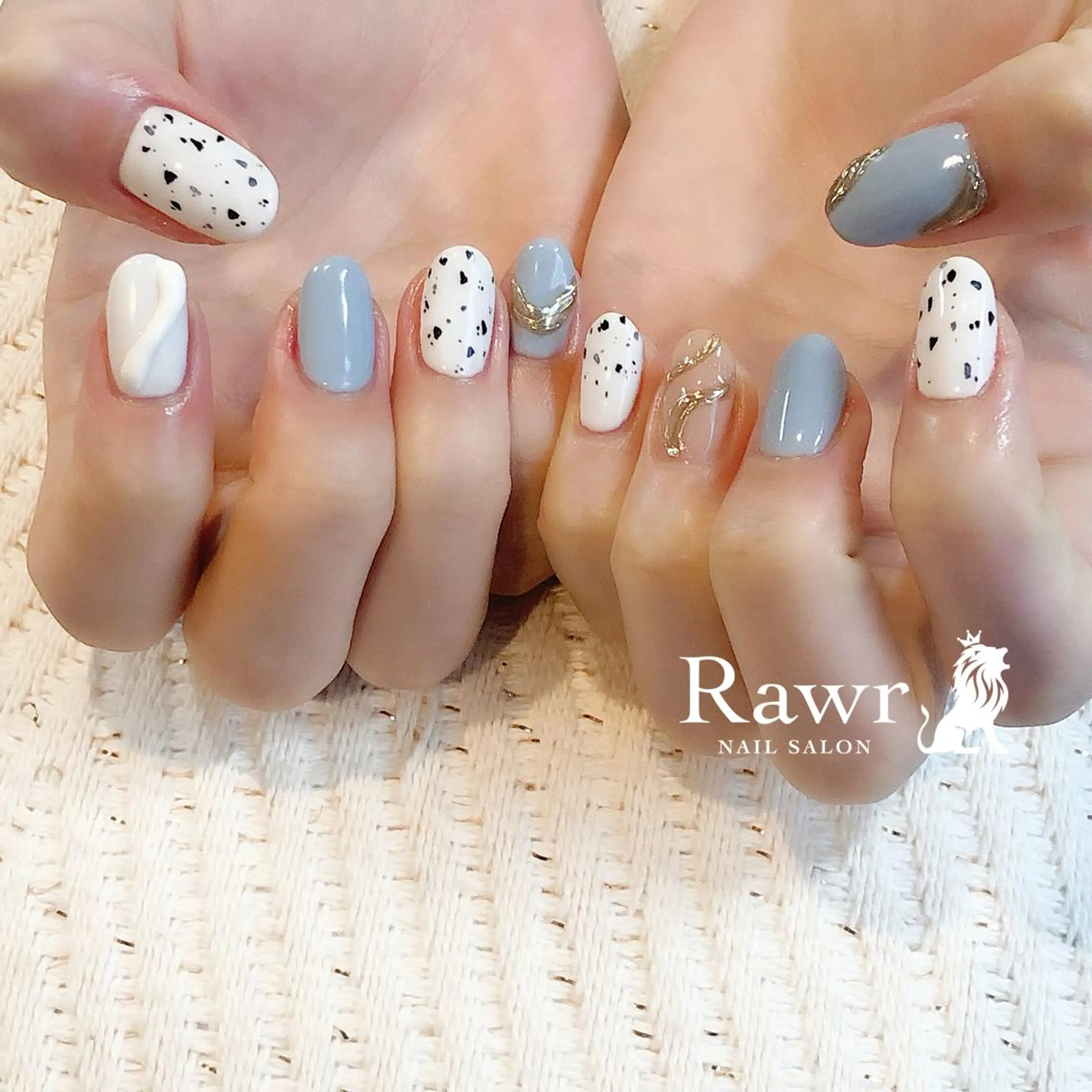 ネイル ハンドネイル Rawr / saoriのネイルデザイン