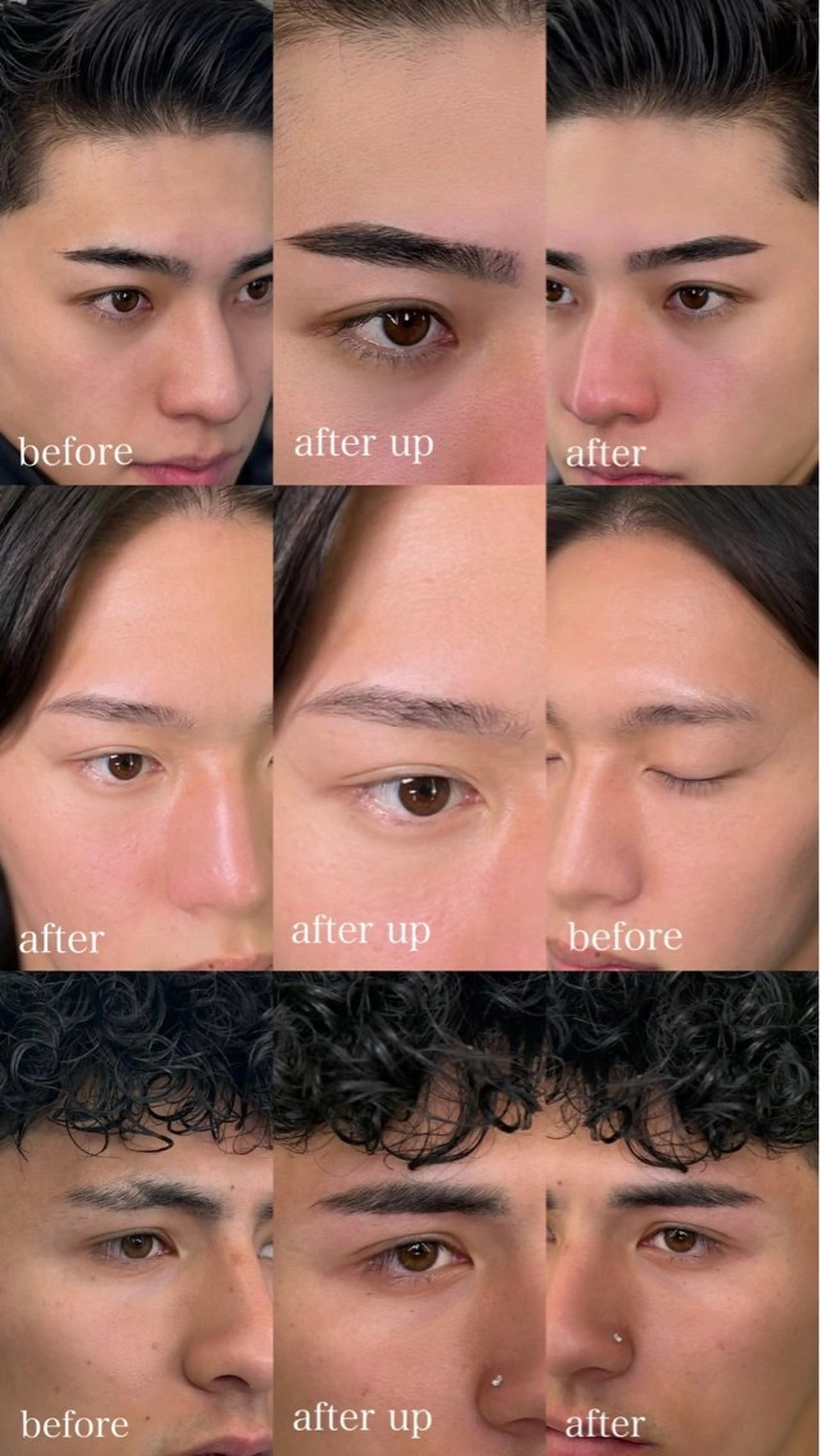 アイブロウ hairsalonxxxx所属・南森町／メンズカット SOUTA(そーた)のヘアスタイル